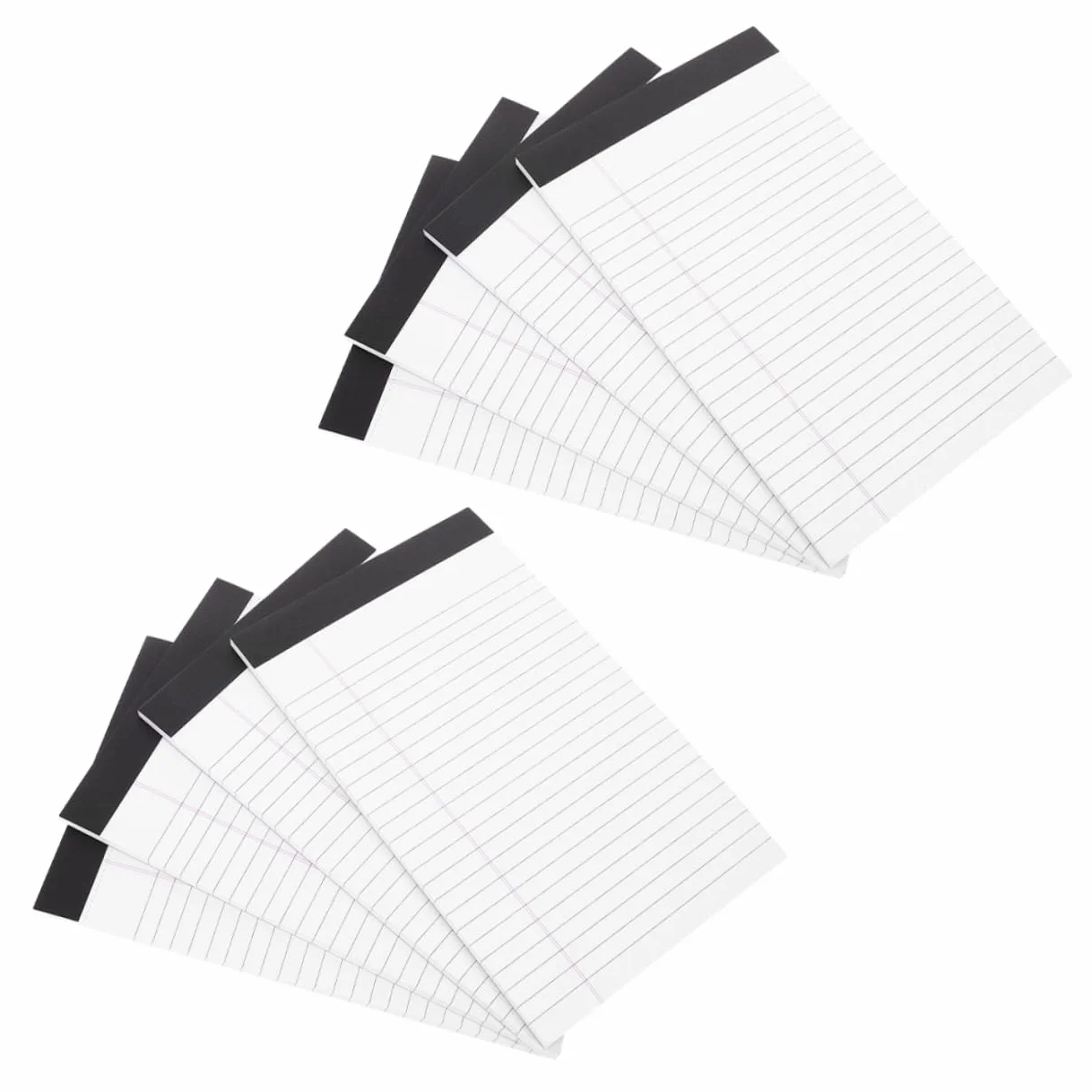 DOITOOL 8pezzi Blocco Note Righe Strappabile Data Carta Spessa Facile Scrivere Blocco Note Portatile Per Appunti e Pianificazione