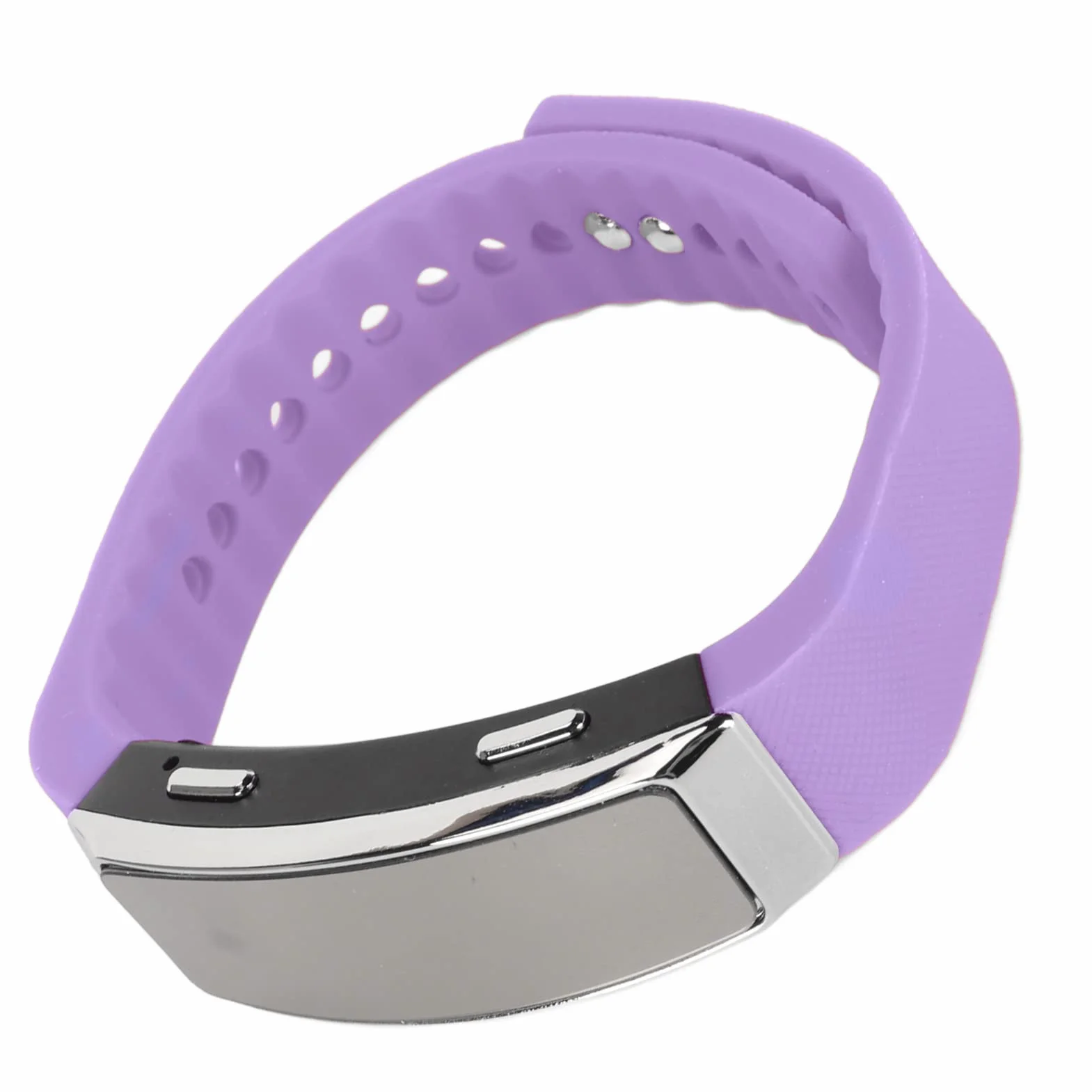 Orologio con Registratore Vocale Digitale, Registratore Vocale Portatile da Polso con Timestamp, Braccialetto con Registratore Audio con Riduzione del Rumore (Viola)