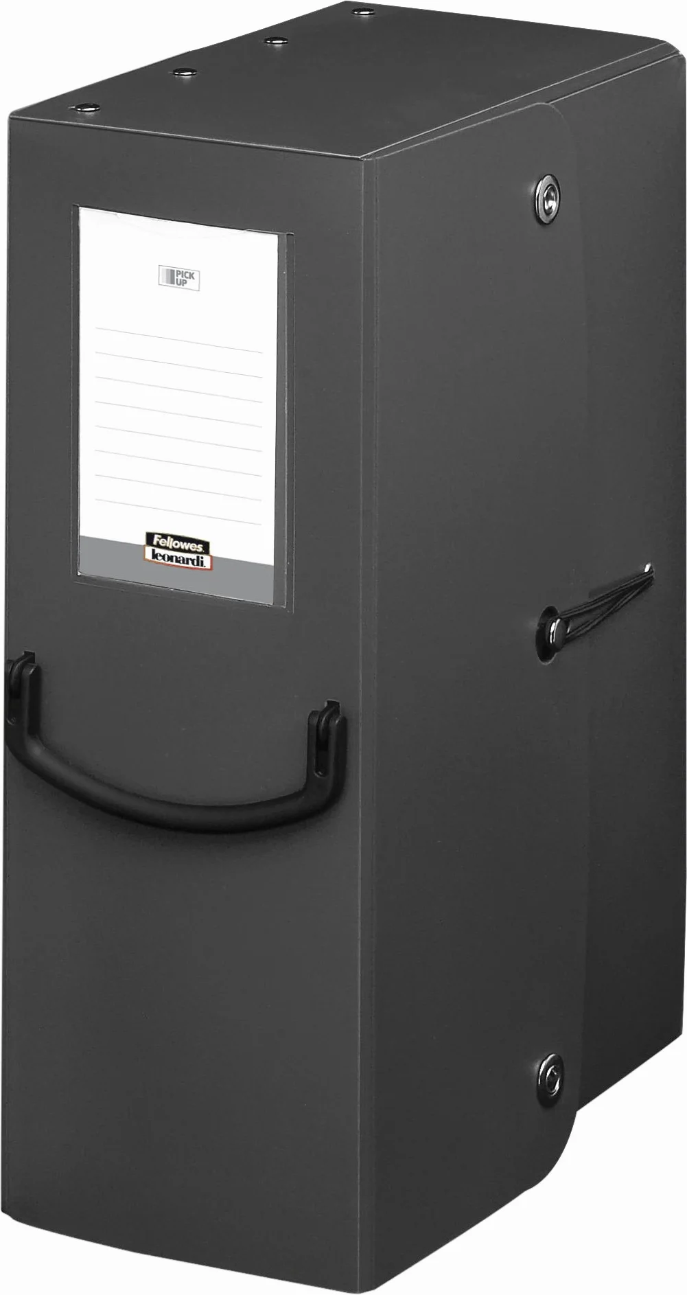 Fellowes 1031201 Raccoglitore Pick Up Box, Dorso 20 cm, Grigio Antracite