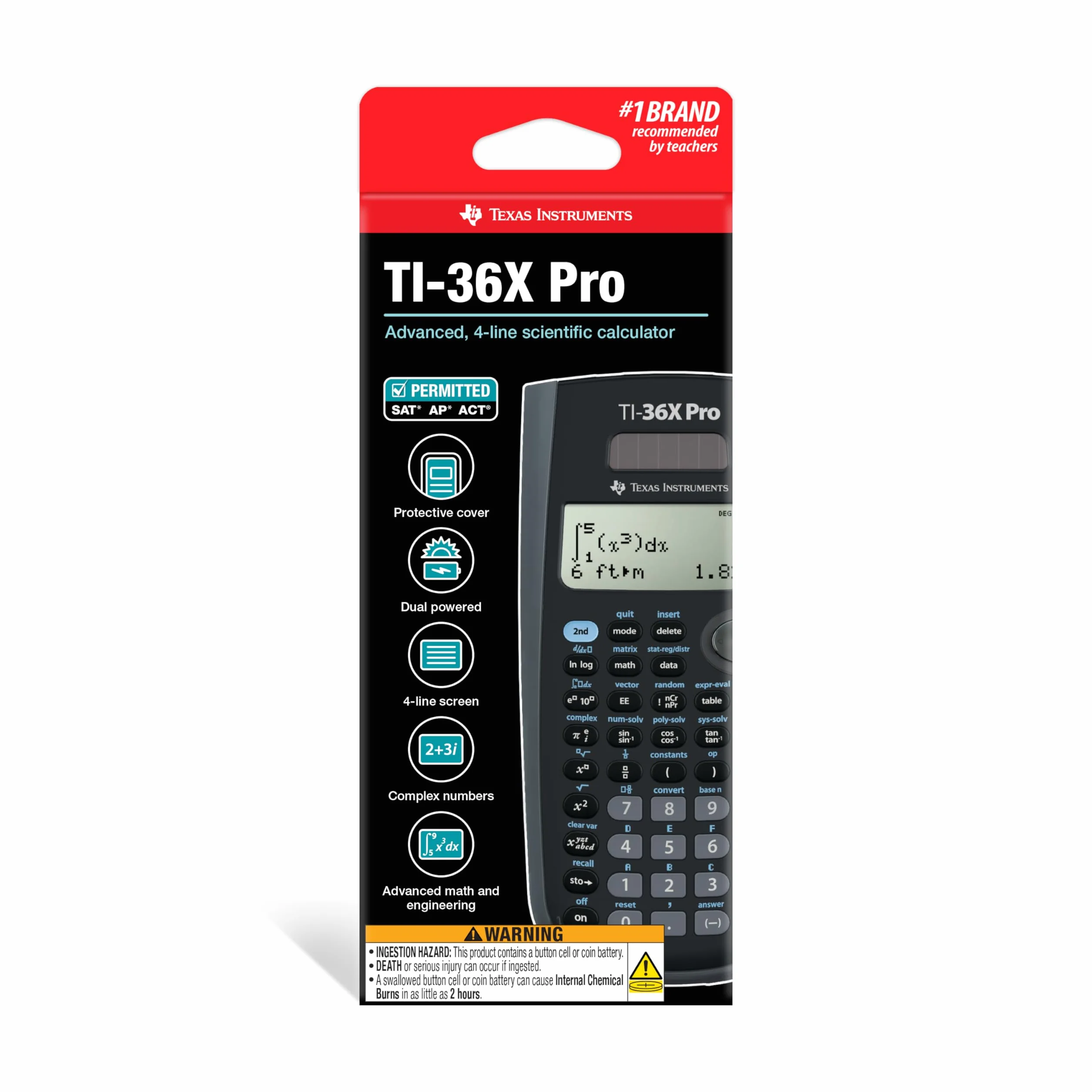 Texas Instruments TI 36 X PRO Calcolatrice
