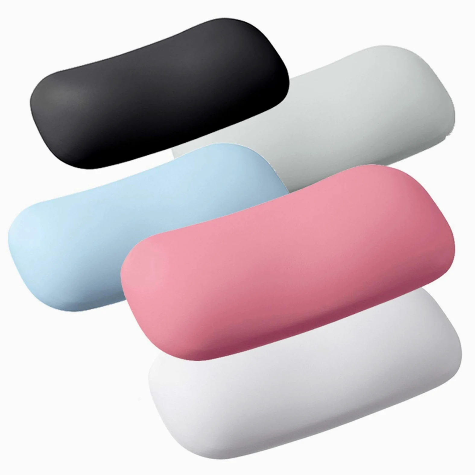 Mouse con Poggiapolsi Pad di riposo da polso in gel di silice di ergonomia con pacchetto di retail delicato con pacchetto di vendita al dettaglio super confortevole pad morbido per le persone dell'uff