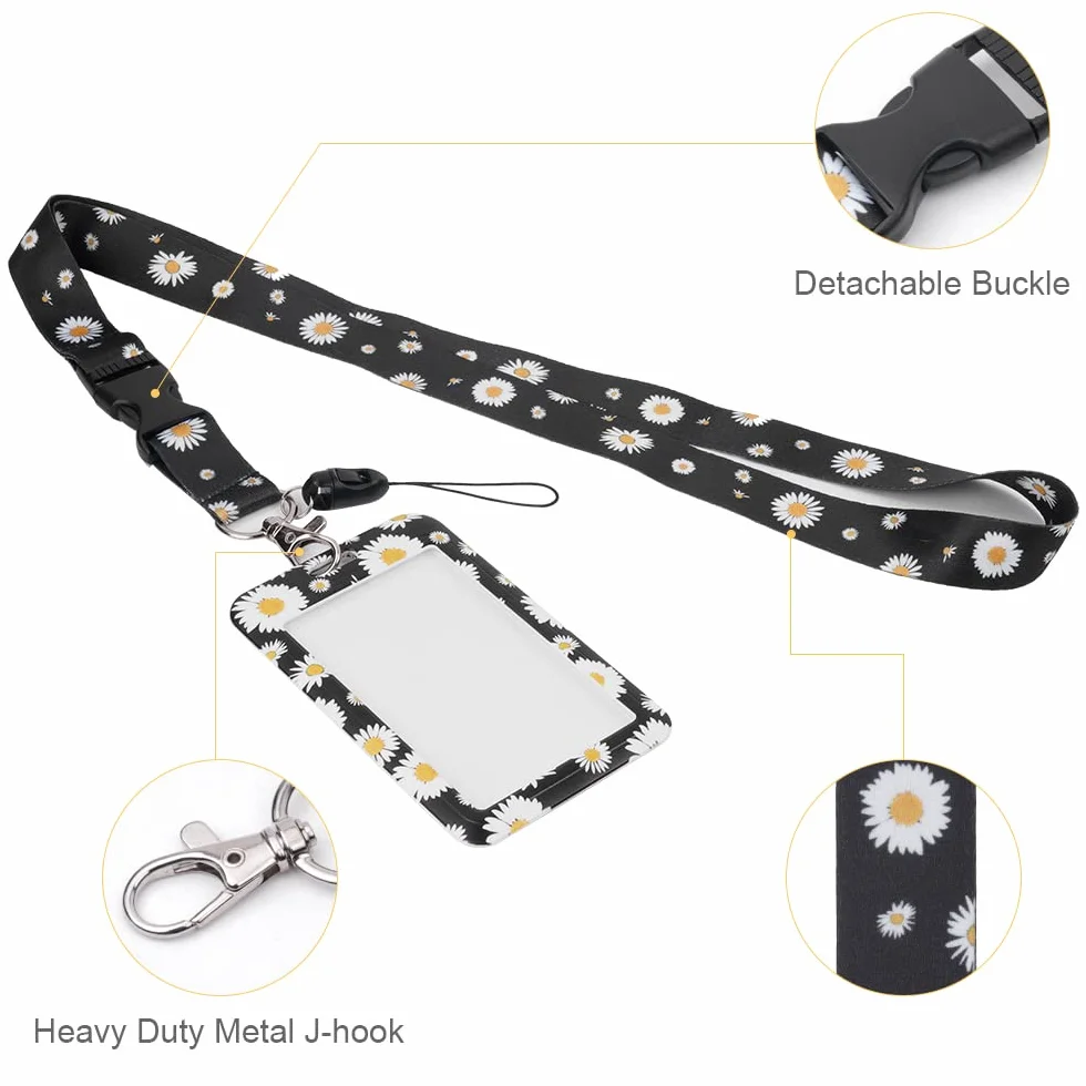 Vicloon Lanyard Porta Badge Retrattile Bobina Clip Rigido con Verticale Orizzontale per Identificativi Chiavi Fotocamera