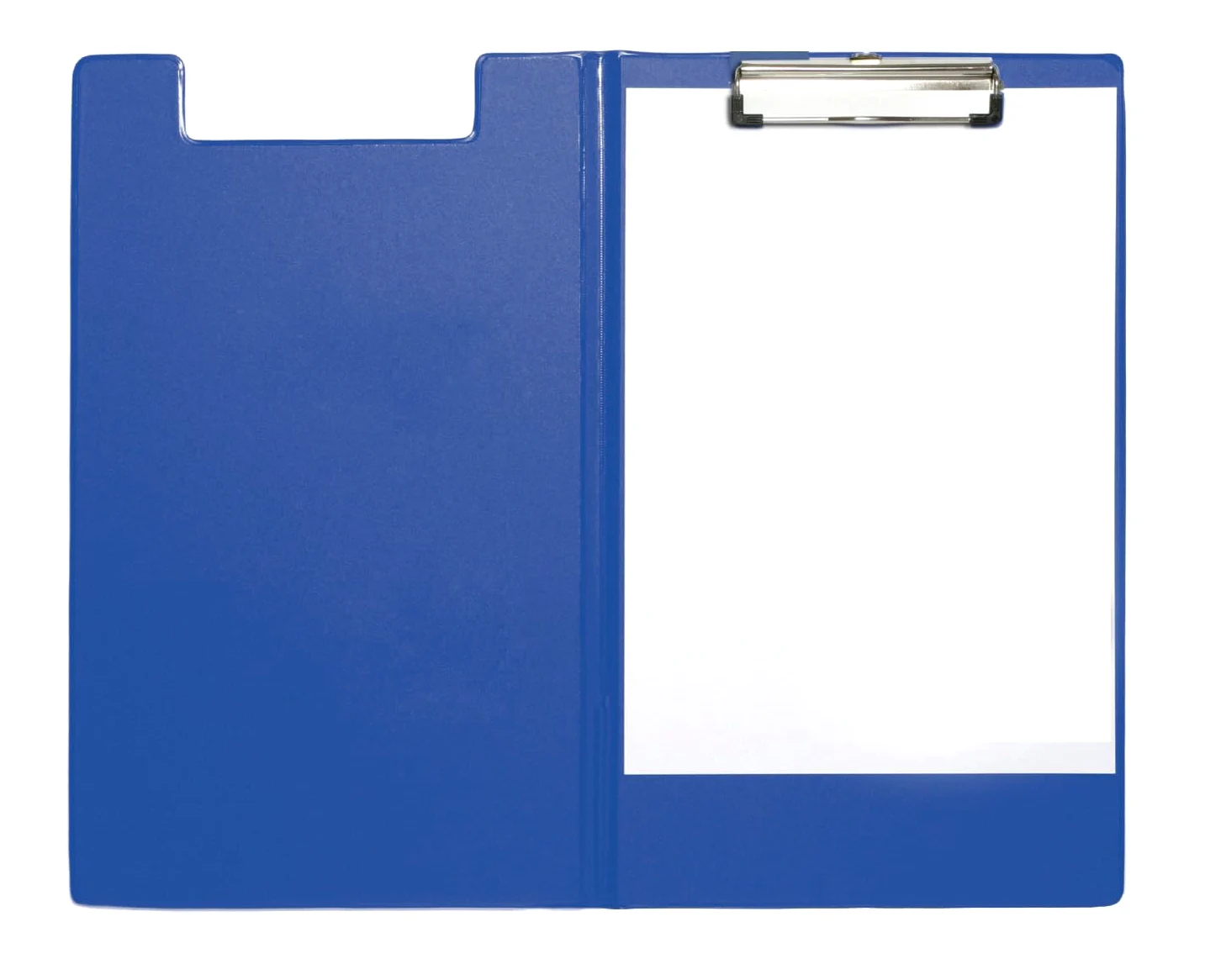 SECO Portablocco A4 ECO PVC | Blu | Confezione da 12 | Lavagna con clip | Clip in metallo resistente, pannello rigido in PVC, documenti A4, per ufficio, scuola e magazzino