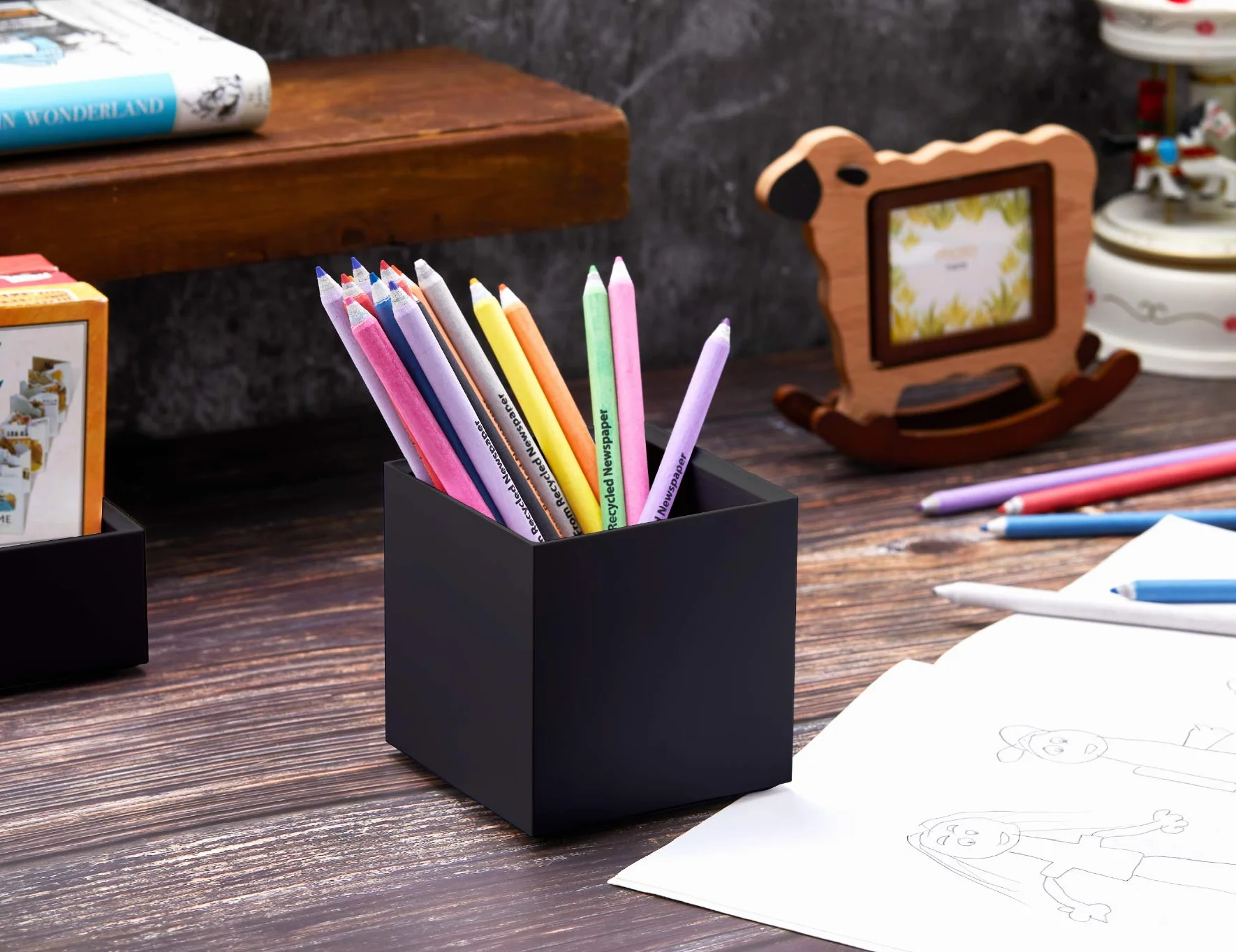 Bostitch Office Konnect Organizer da scrivania nero