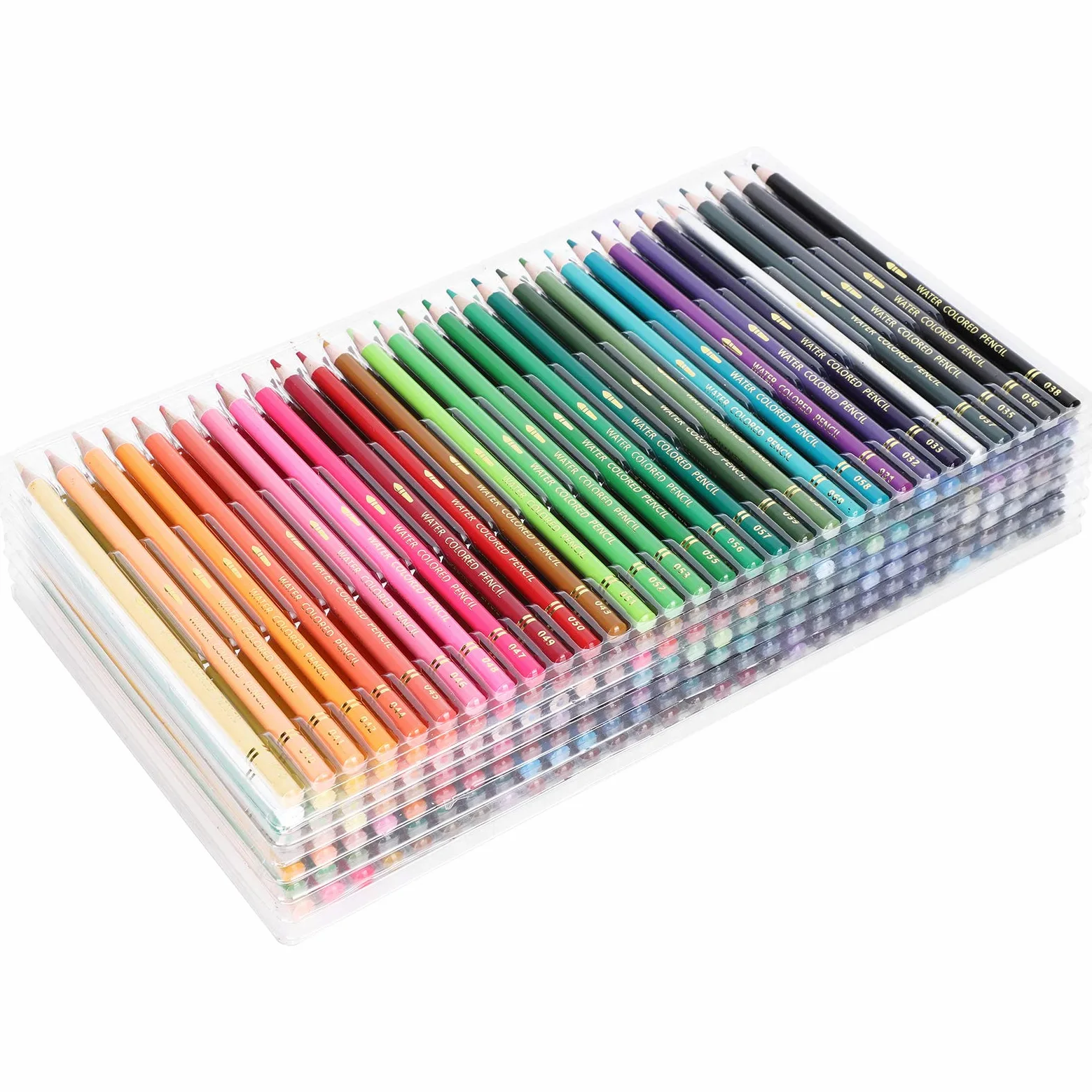 Set di Matite Acquerellabili da 210 Colori con Vassoio in PET Premium per Libri da Colorare per Adulti, Schizzi e Articoli per il Disegno Artistico