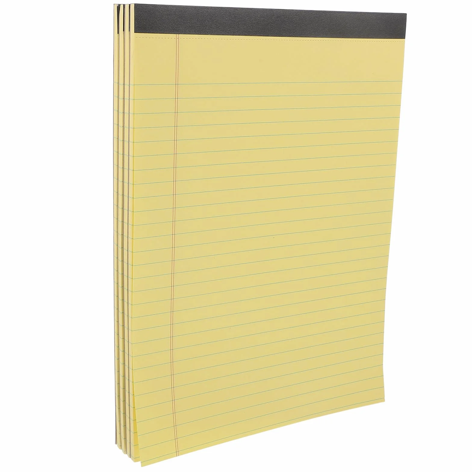 Ciieeo Blocco Note Carta Liscia Giallo Orizzontali A4 4 Pezzi Design Staccabile per Annotazioni e Pianificazione Ufficio