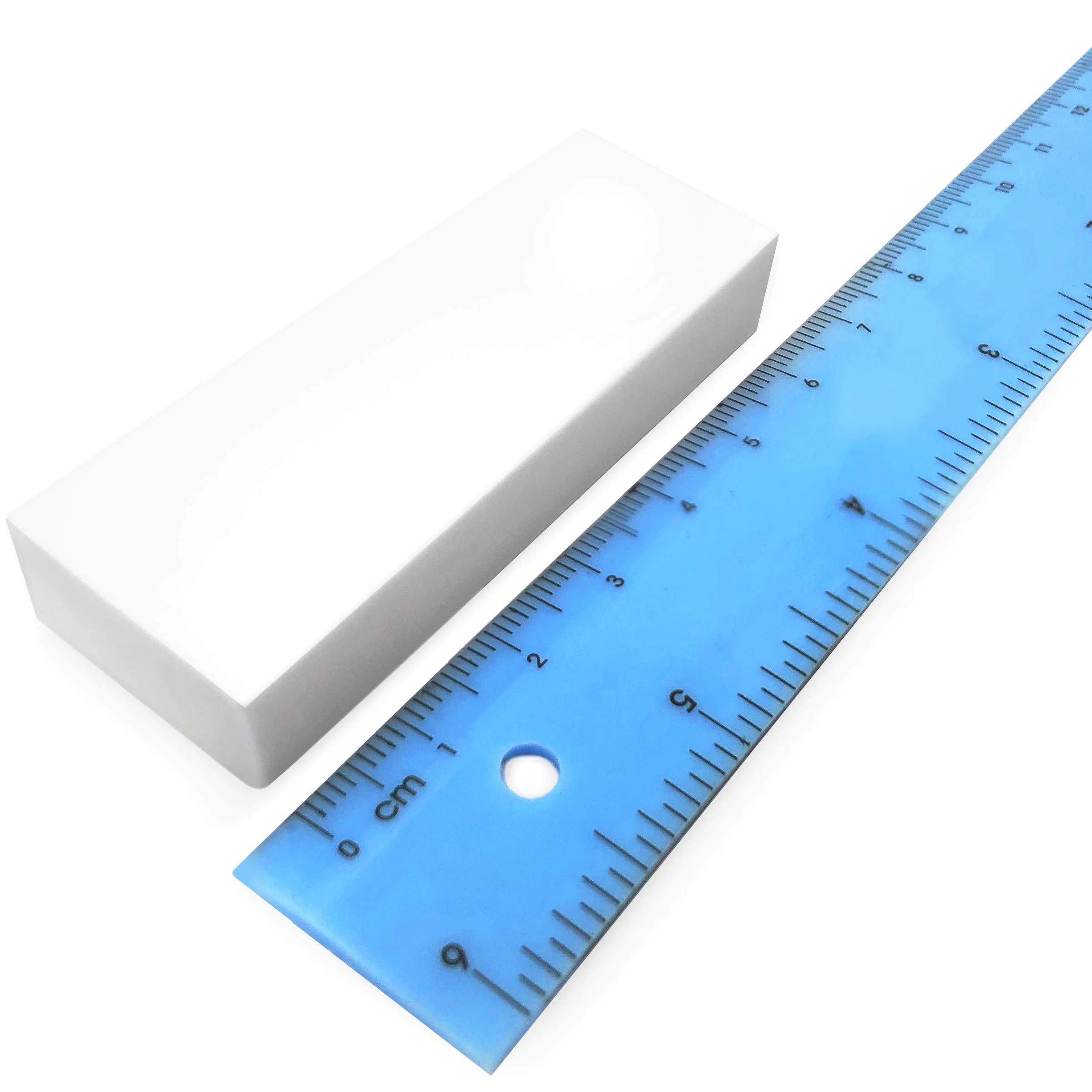 Pentel Hi-Polymer Jumbo gomma di plastica Gomme Bianco Confezione da 10