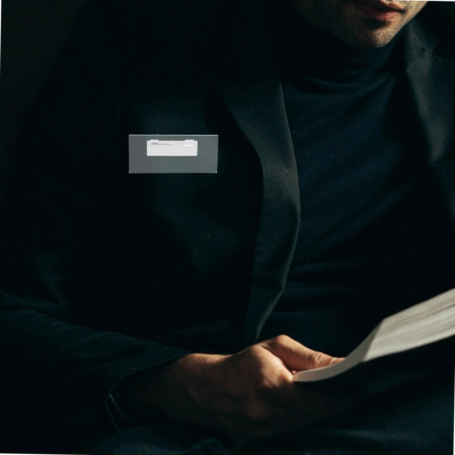 50pezzi Portanome Trasparenti Per Badge Targhette Id Per Lavoro Scuola e Eventi Con Clip e Spilla