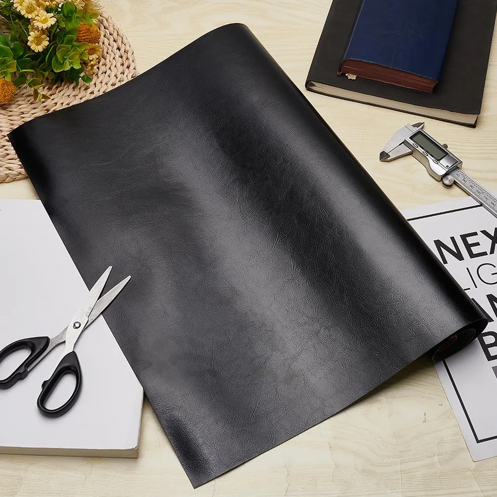OLYCRAFT similpelle in finta pelle 120 x 43 cm 0,7 mm spessore per rilegatura libri copertina