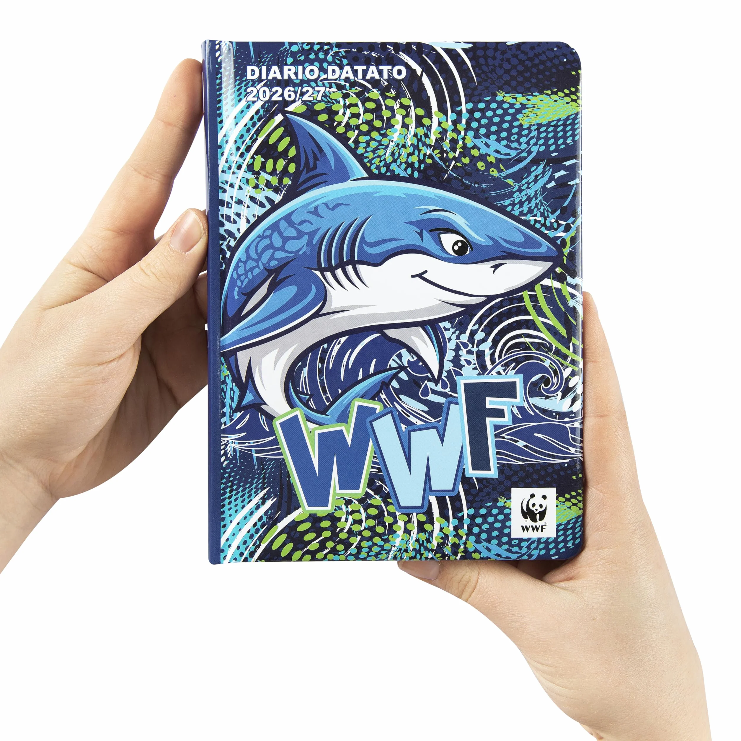 WWF Diario Scuola 2026-2027 Ufficiale, Diario Scolastico Copertina Rigida 352 Pagine 13 x 17,8 cm