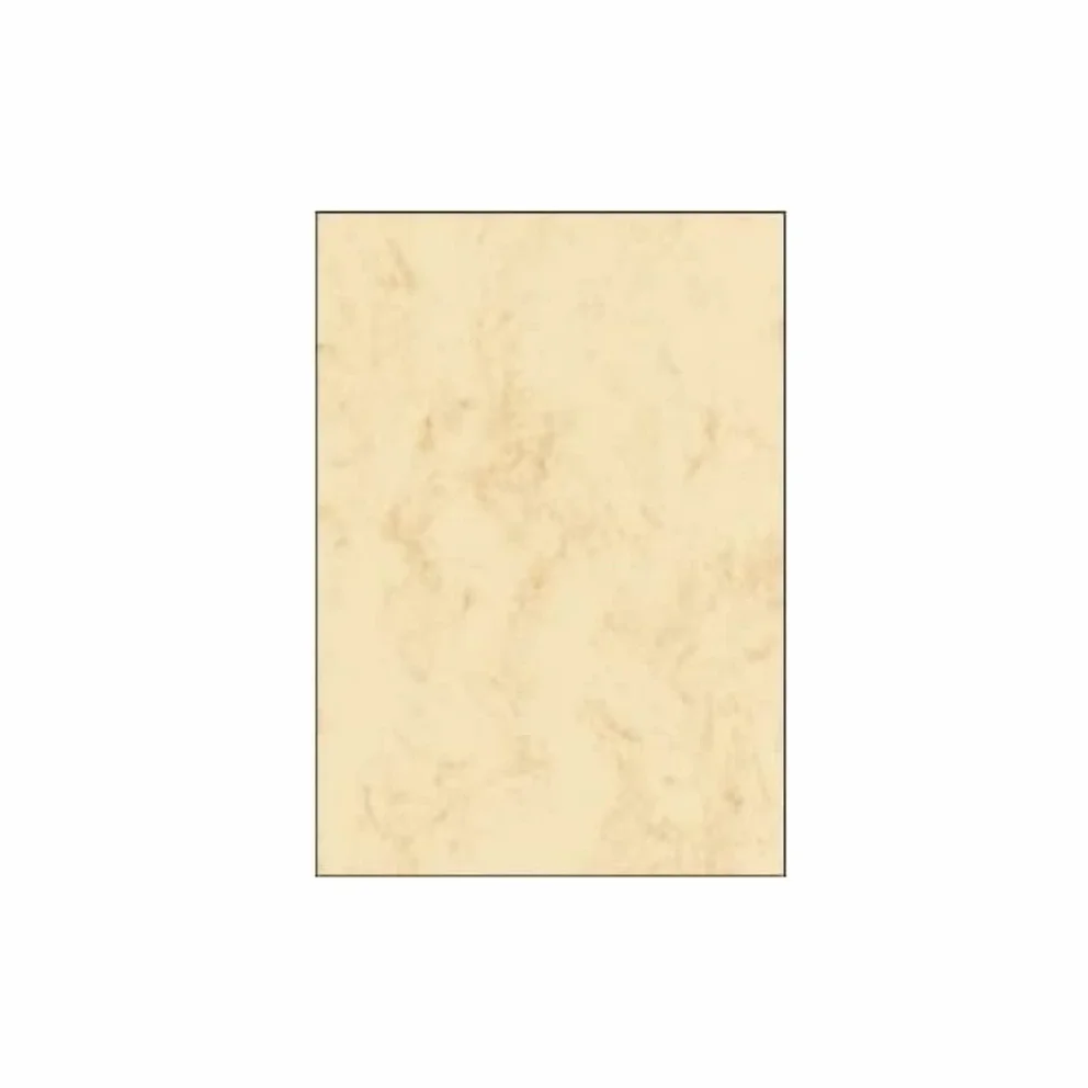 SIGEL DP907 Carta da Lettere Carta marmorizzata beige A5 90 g 100 fogli