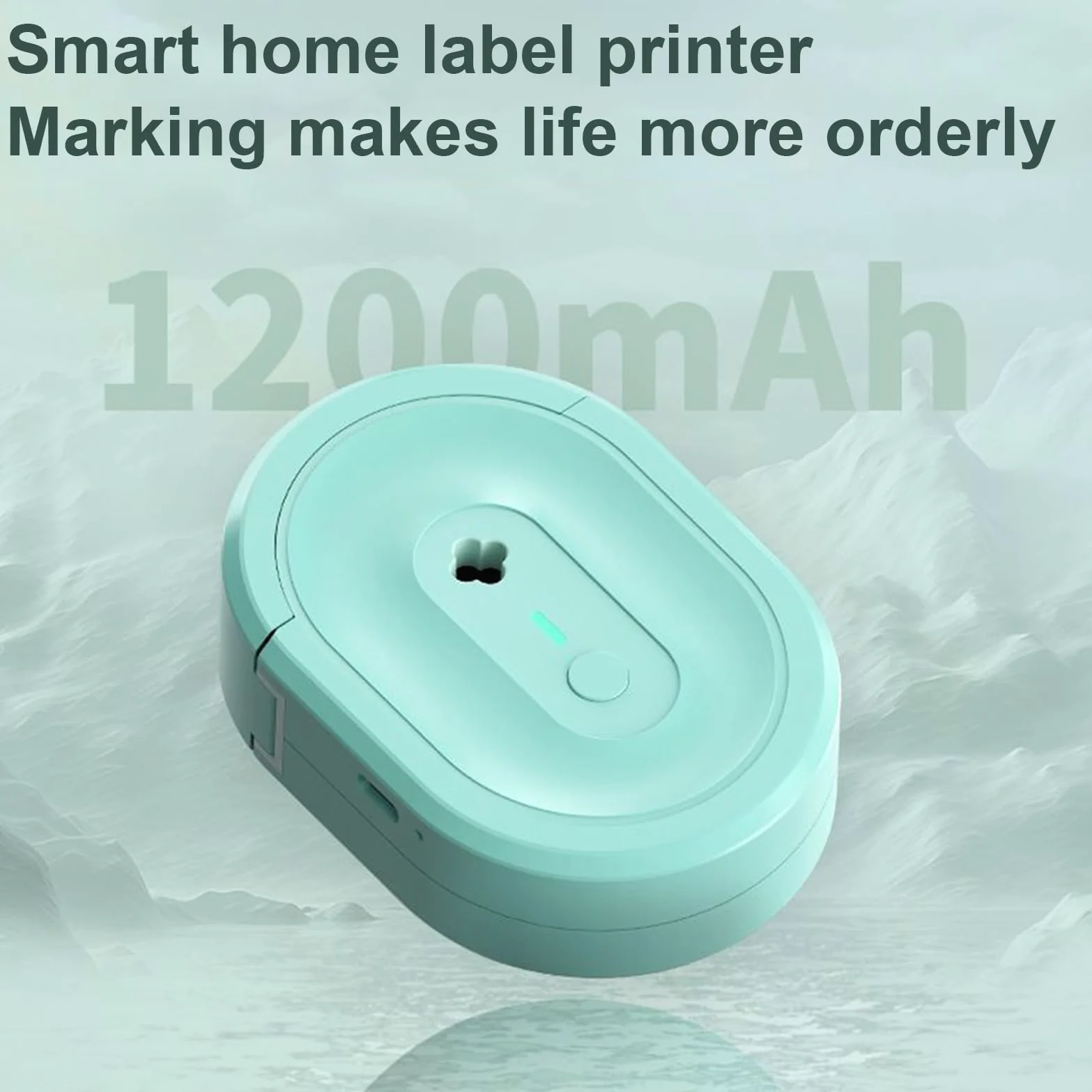 Stampante Per Etichette Di Spedizione Stampa termica portatile wireless | Stampante Per Etichette Adesive Termiche Wireless Identificazione Prodotti Ufficio Casa Scuola Cucina
