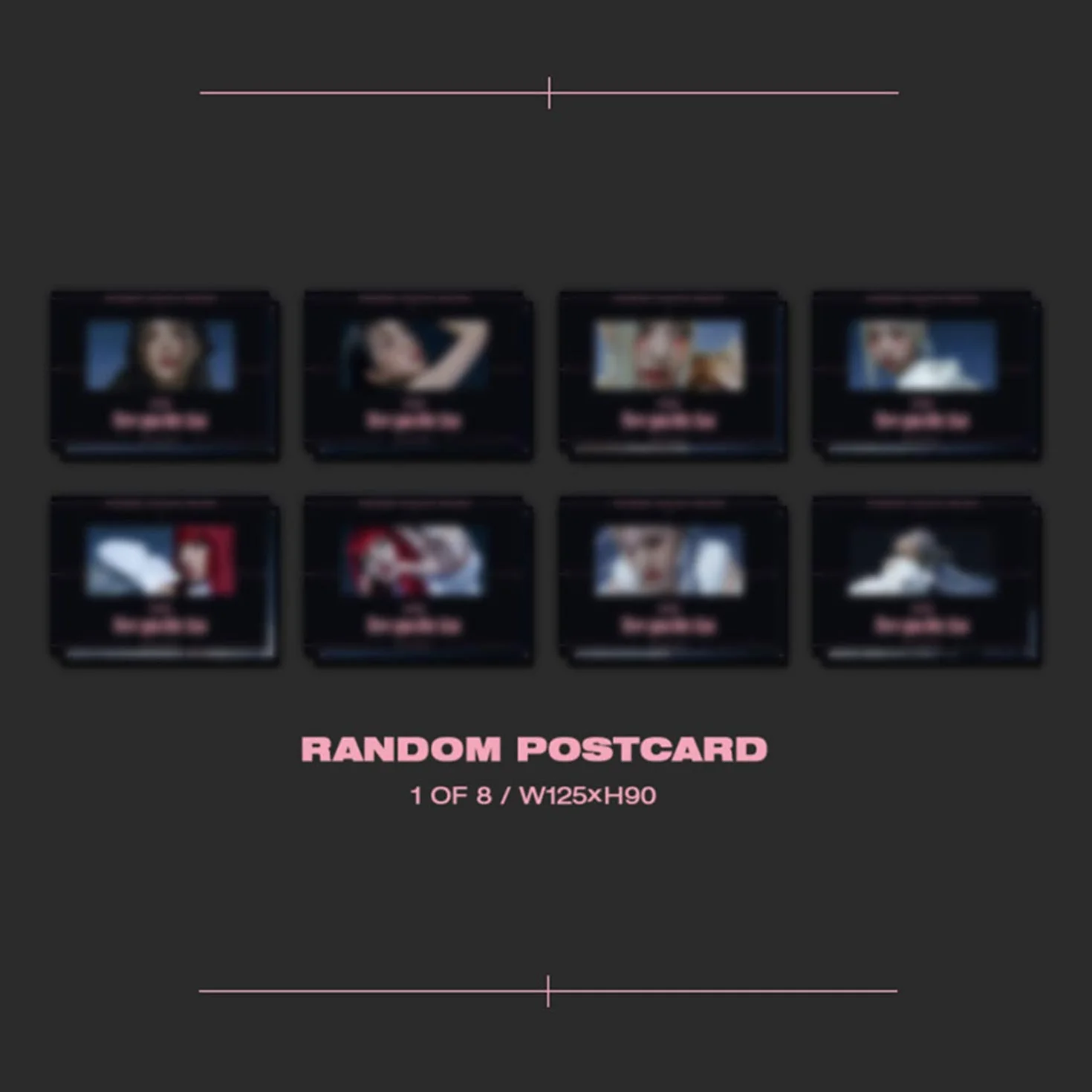Blackpink - [How You Like That] Photobook + CD + Random Postcard + Random Polaroid + Folded Poster + 2 Pin Button Badges + 4 Extra Photocards