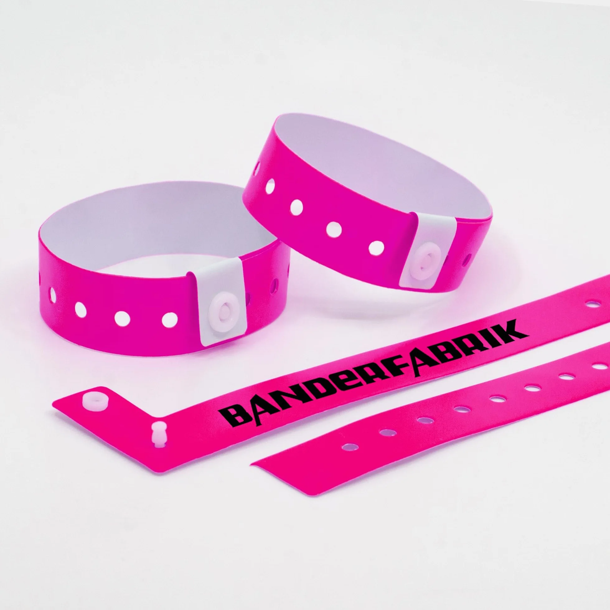 Braccialetti Discoteca in Vinile 19 x 255 mm 200 Pezzi Autoadesiva Impermeabile