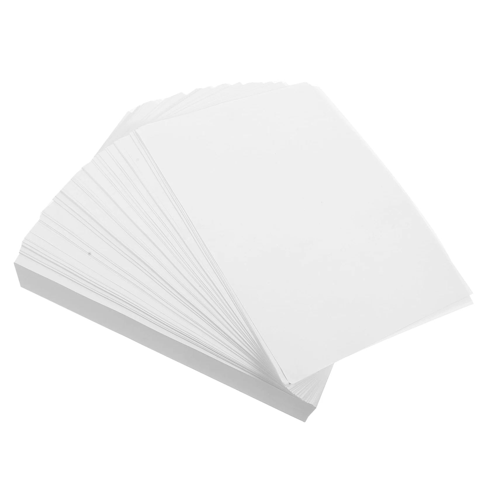 VILLCASE 500fogli Carta Bianca per Stampante di Carta da Stampa Spessa Cartone per Stampante Multiuso per Ufficio e Bricolage