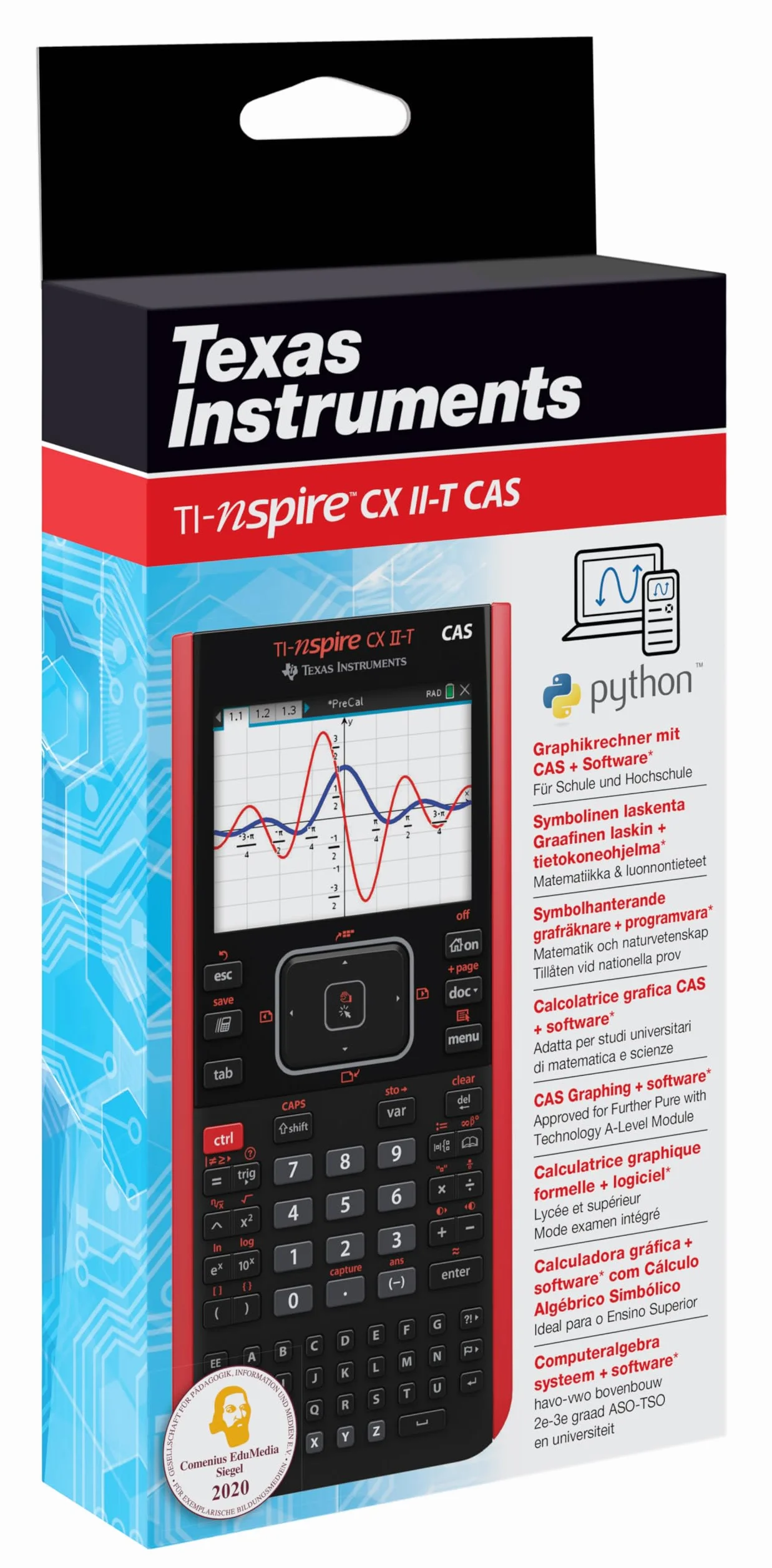 TEXAS INSTRUMENTS Ti-Nspire Cx Casii-T Grafica