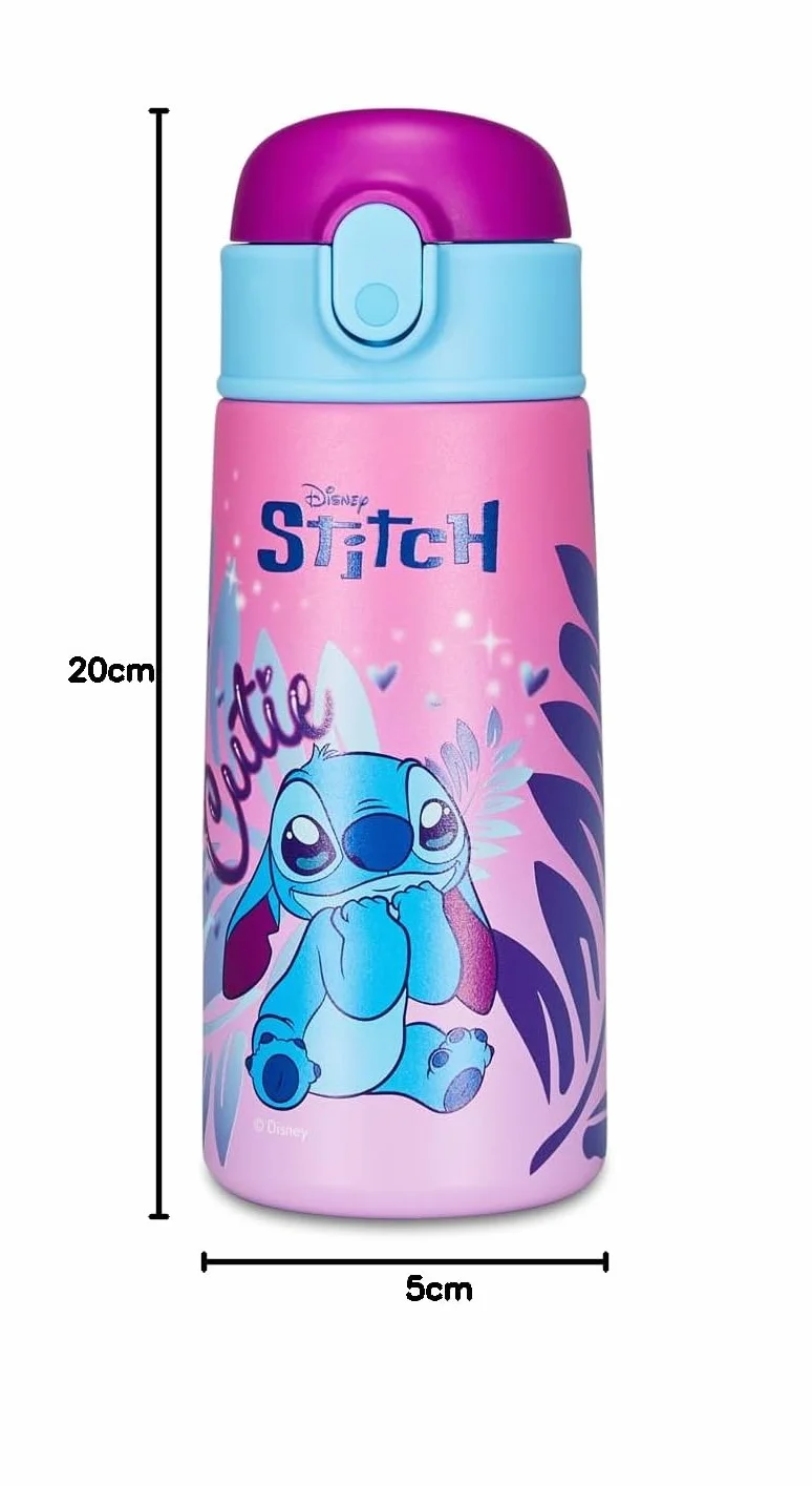Borraccia Termica LILO & STITCH 460 ML Acciaio Inox per Bambini
