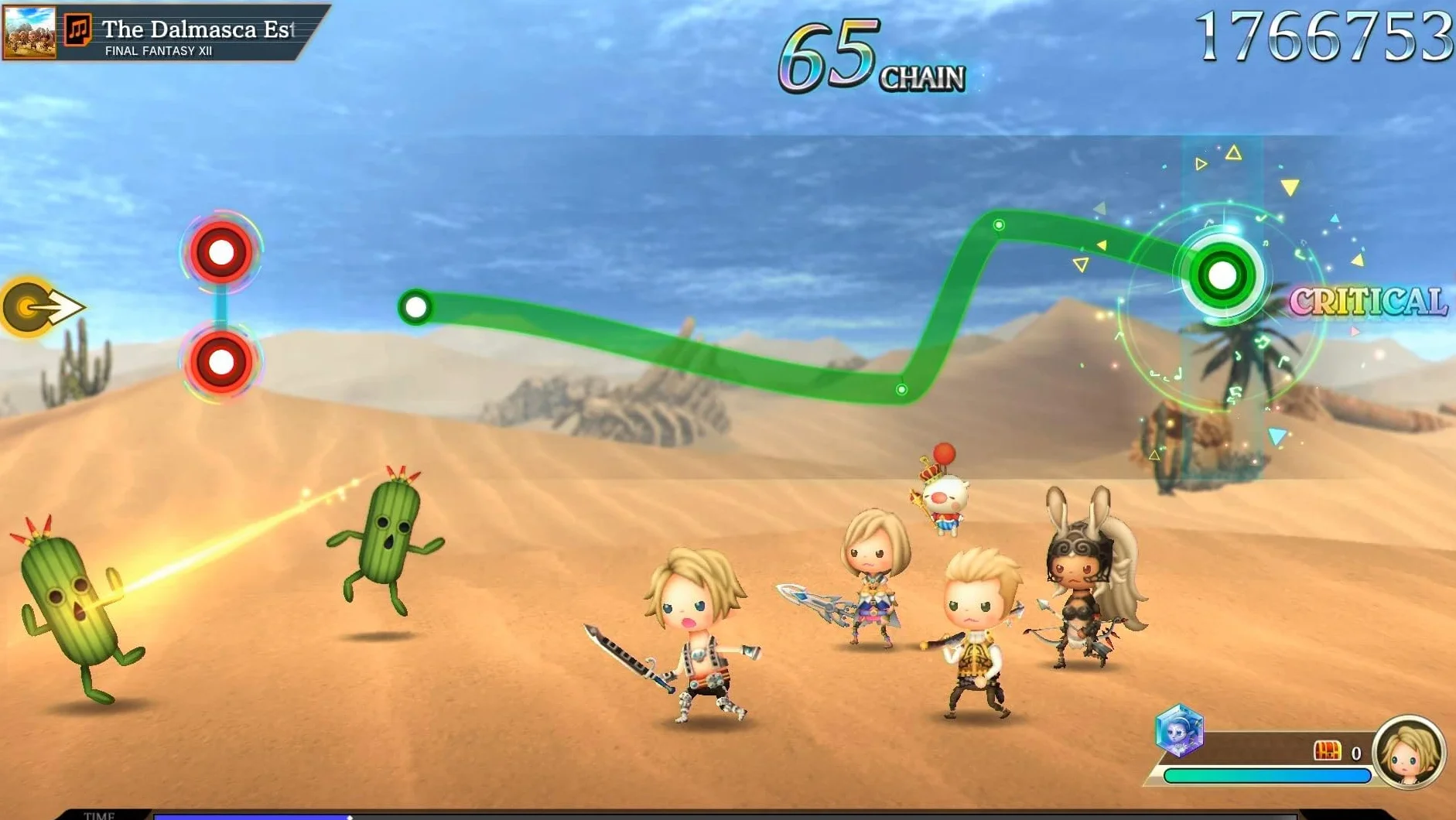 Square Enix Theatrhythm Final Bar Line
