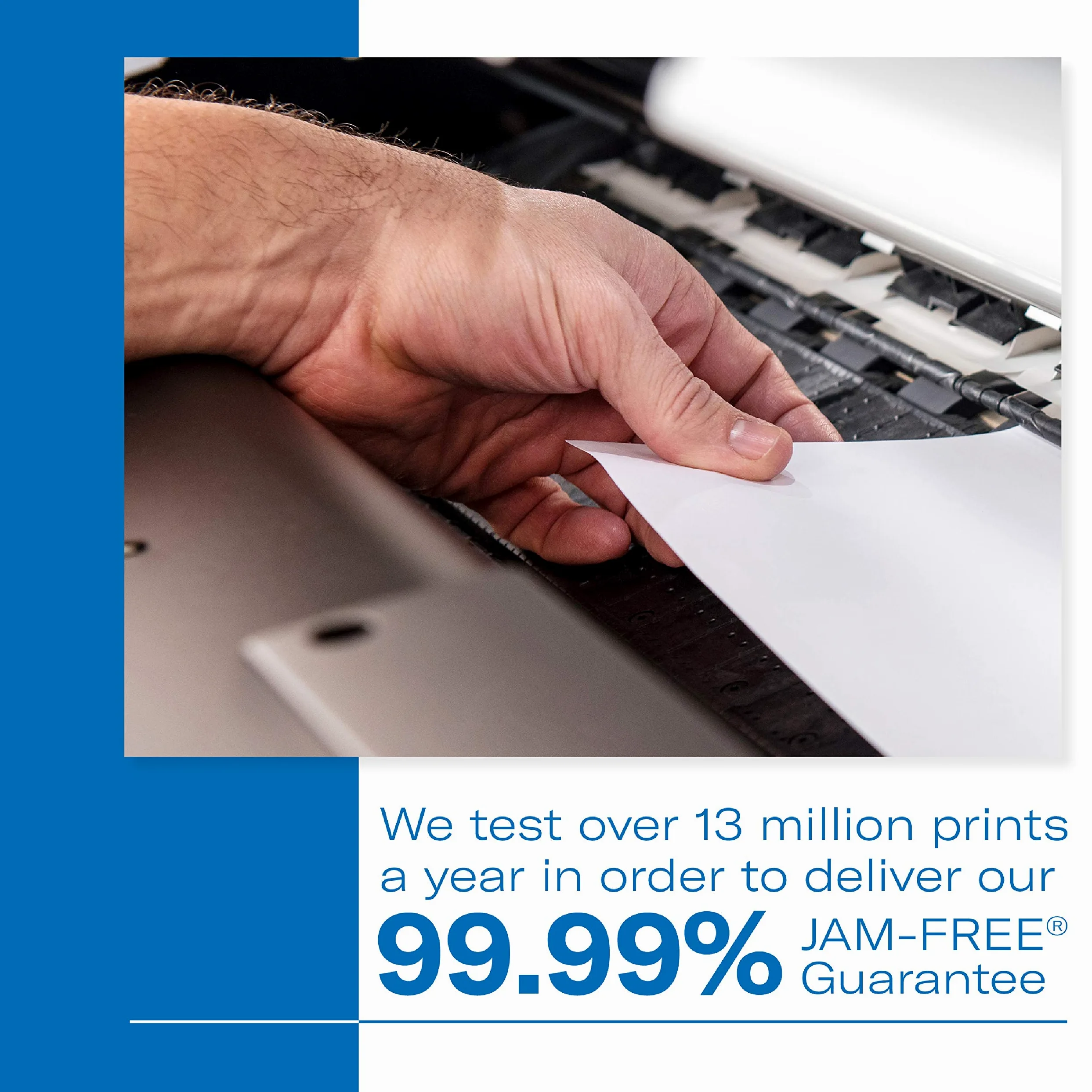 Hammermill Paper, Great White 100% riciclato per stampante, 9,1 kilogram, 8.5 x 11 Lettera 5,000 Sheets White