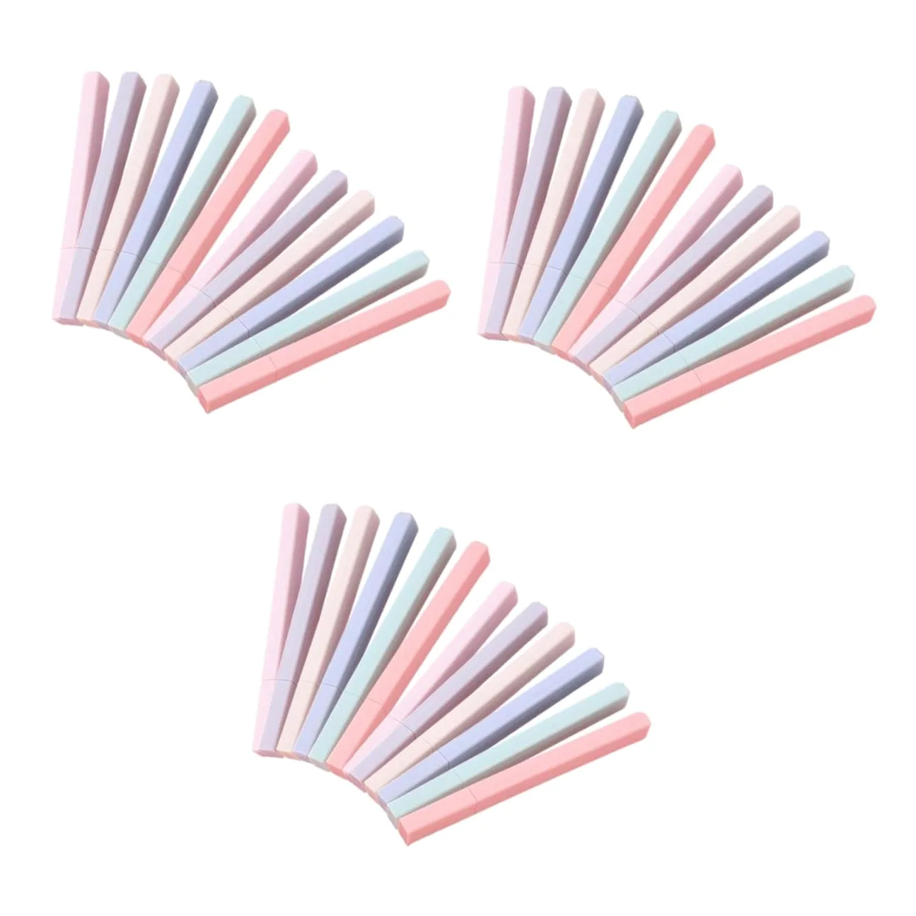 SHINEOFI 36pezzi Evidenziatori Colorati Per Scrapbooking Pennarelli Multifunzionali Con Inchiostro Idrico Marker Scolastici Per Disegni e Note Di Sacchetti