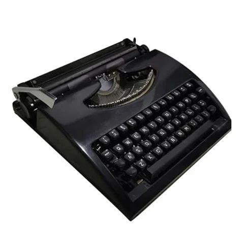 Macchina da scrivere manuale, macchina da scrivere meccanica portatile di ispirazione retrò per scrivere lettere e artigianato