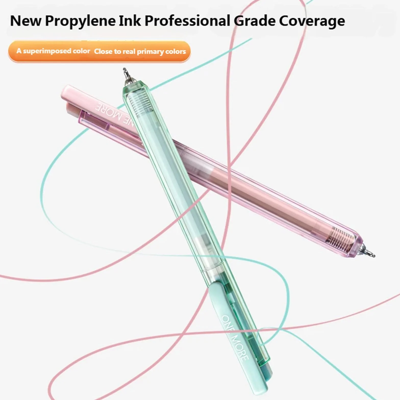 Penna gel acrilico retrattile Penna da acrilica da 0, 8 mm per artisti Studenti Diario Schizzi Prendere appunti e scarabocchi Gel retrattile Multiuso