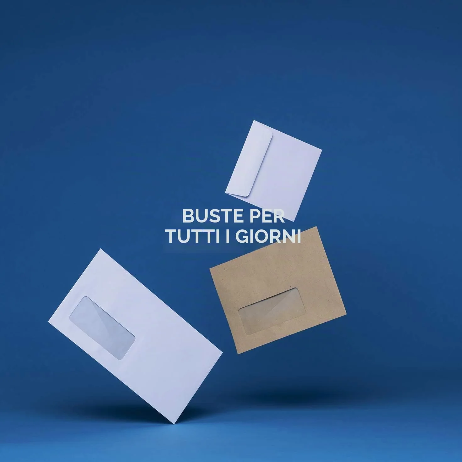 Blake Everyday Buste Autosigillante 110 x 220 mm 90 g/m2 Bianco Confezione da 50