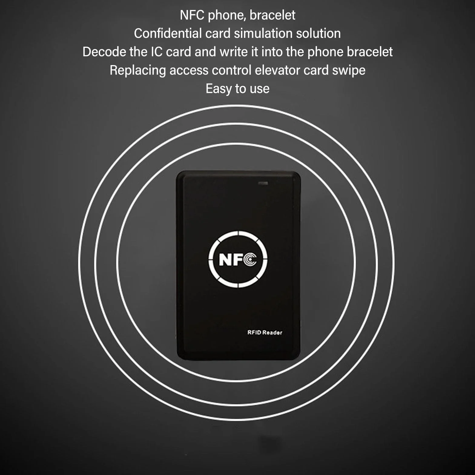 Lettura Stabile Scrittrice di Lettore NFC lettore carta identita elettronica lettore cie lettore smart card lettore smart card firma digitale