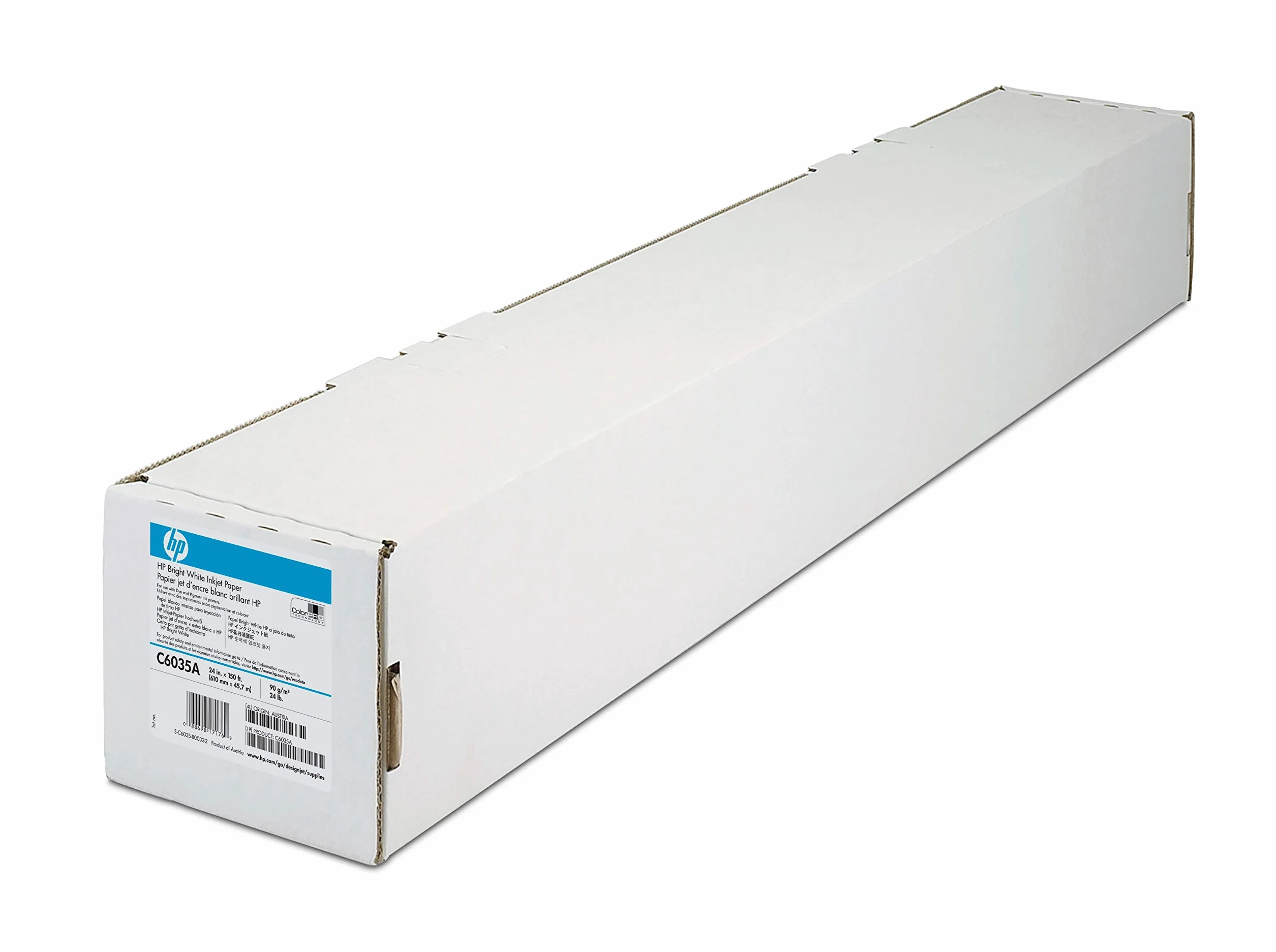 HP Q1445A White Bright Paper ROLL 594MMX45.7M Rotolo Carta fotografica