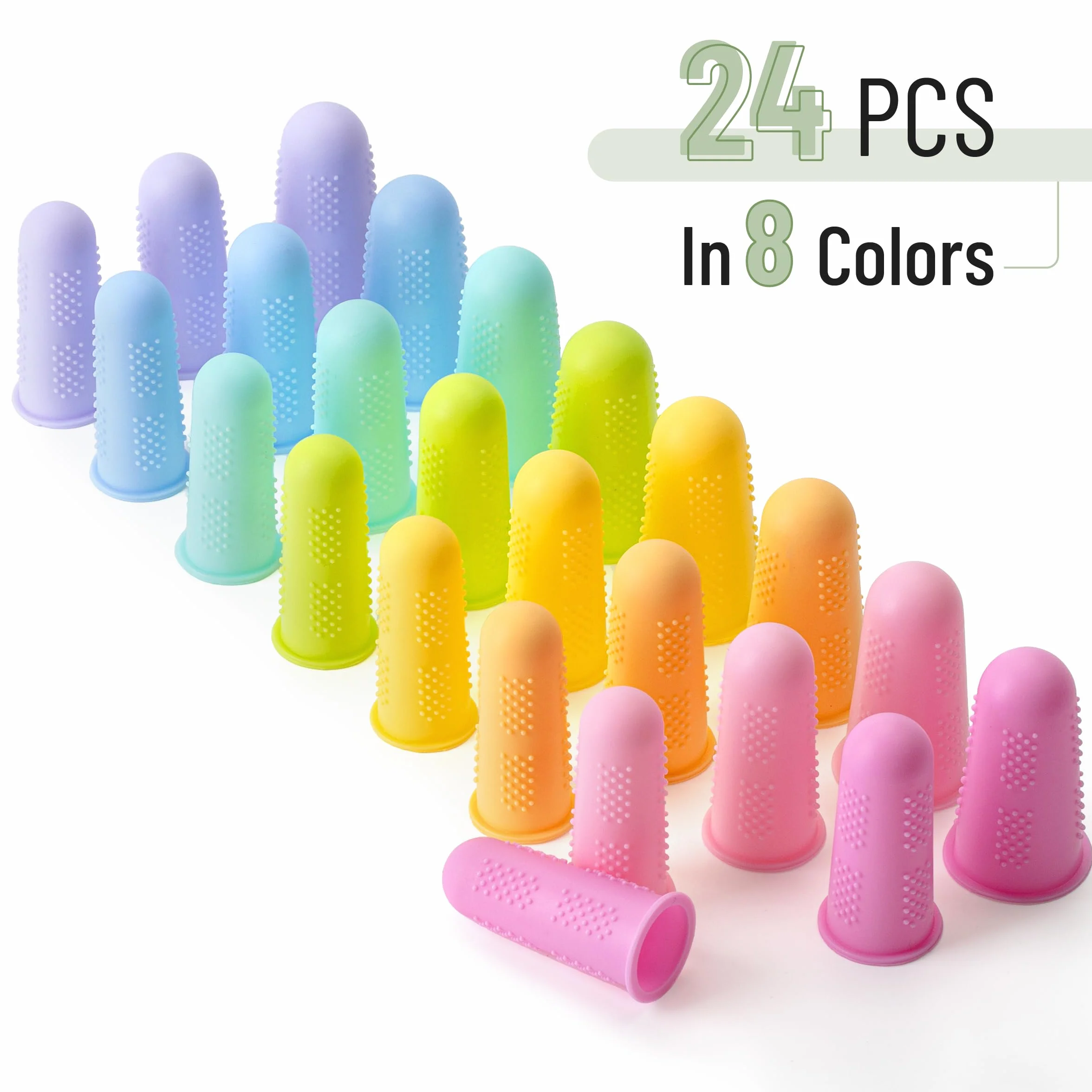Mr. Pen Pistola per colla a caldo 24 pezzi ditale in silicone