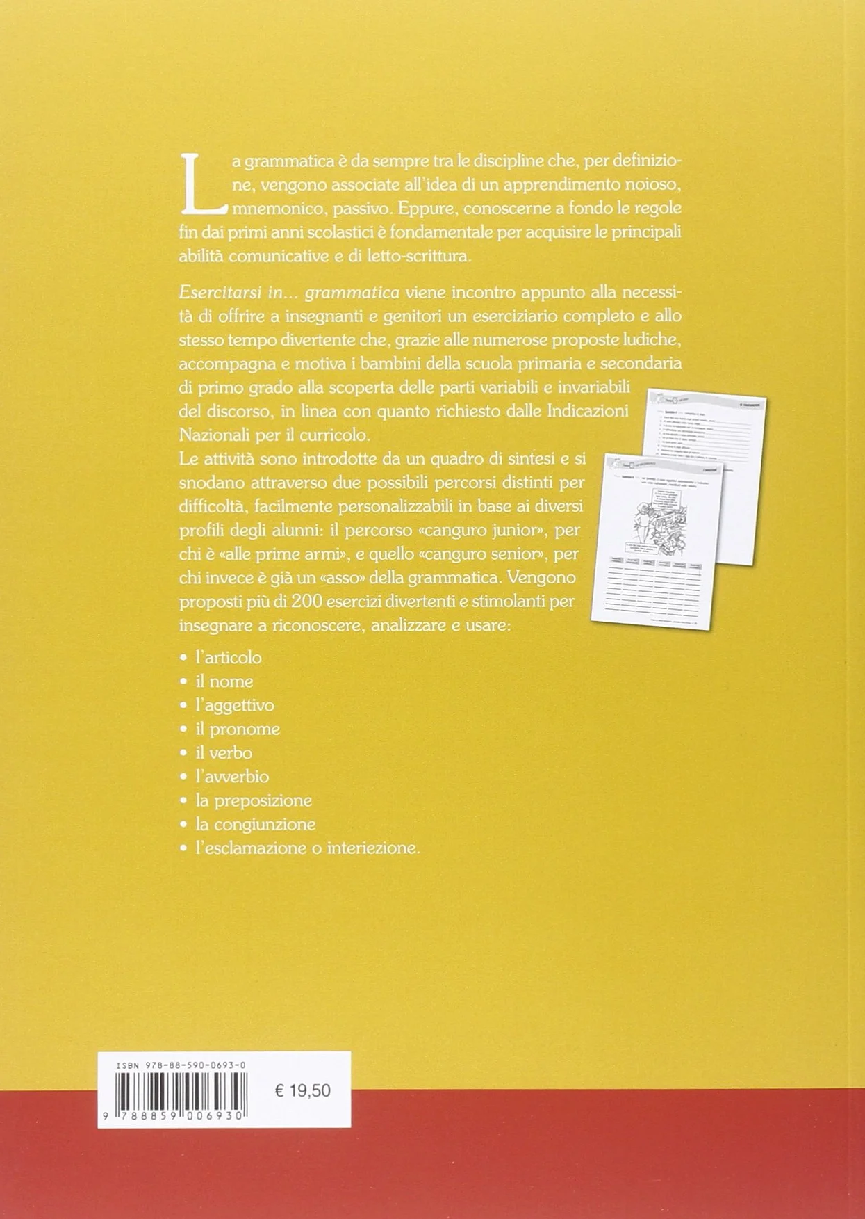 Esercitarsi in grammatica. Percorsi facilitati per la scuola primaria e secondaria di primo grado