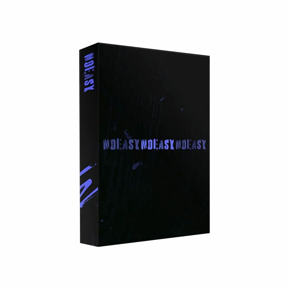 STRAYKIDS SKZ - NOEASY [B Type] 2nd Album CD+Photocards+Unit Folded Poster+Double Sided Photocard+Photobook+Sticker+Lyrics Book+[Extra 4 Photocards+1 Double-Sided Photocard+Pocket Mirror]