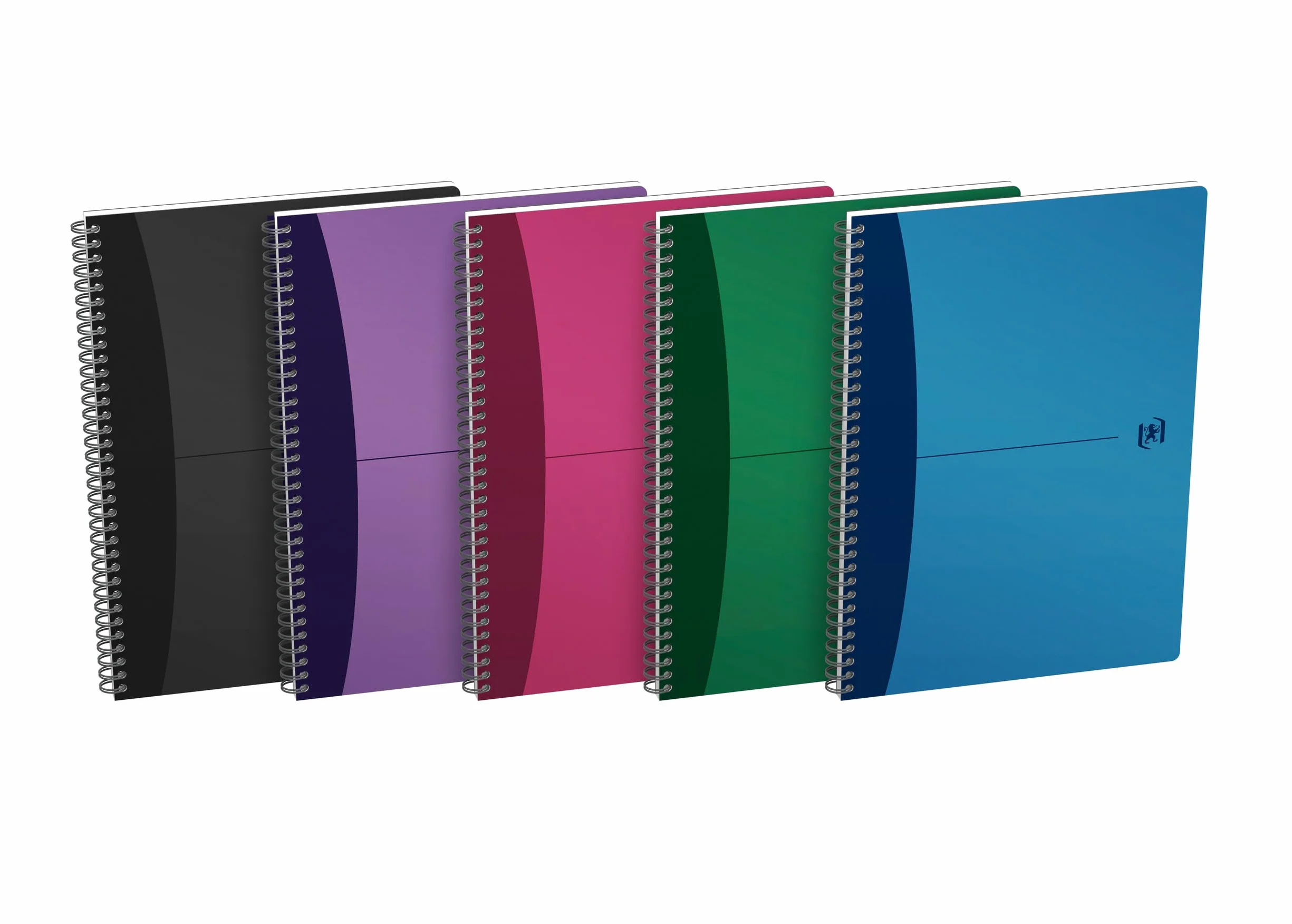 Oxford-Taccuino a spirale, formato A4, colore: metallizzato