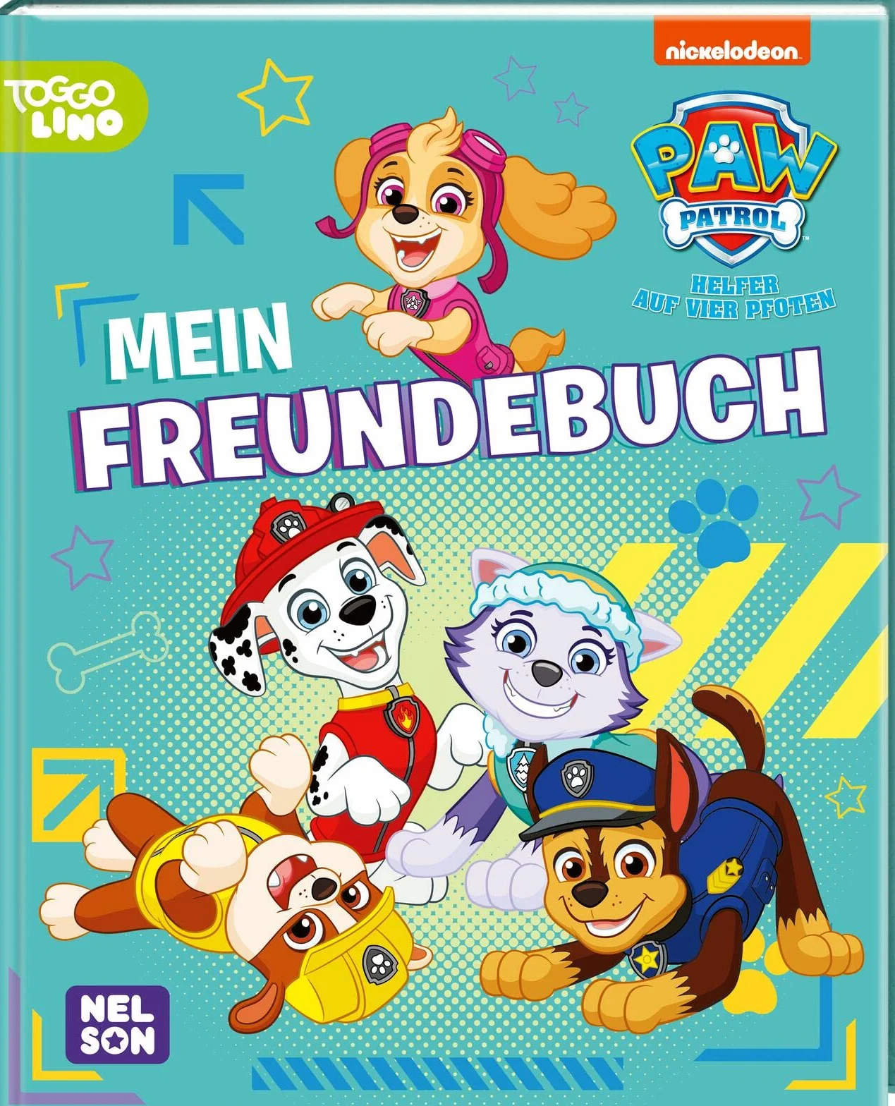PAW Patrol Mitmachbuch Freundebuch Eintragbuch für Kindergartenkinder ab 3 Jahre