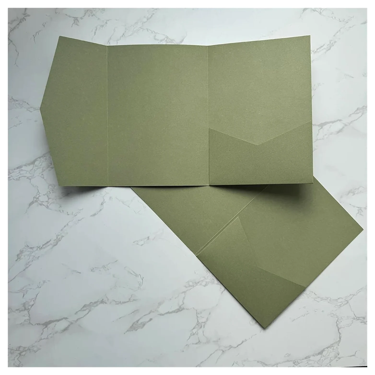 Buste Da Lettera Busta di carta for matrimonio fai da te con biglietto tascabile vuoto 50 pezzi(Sage green)