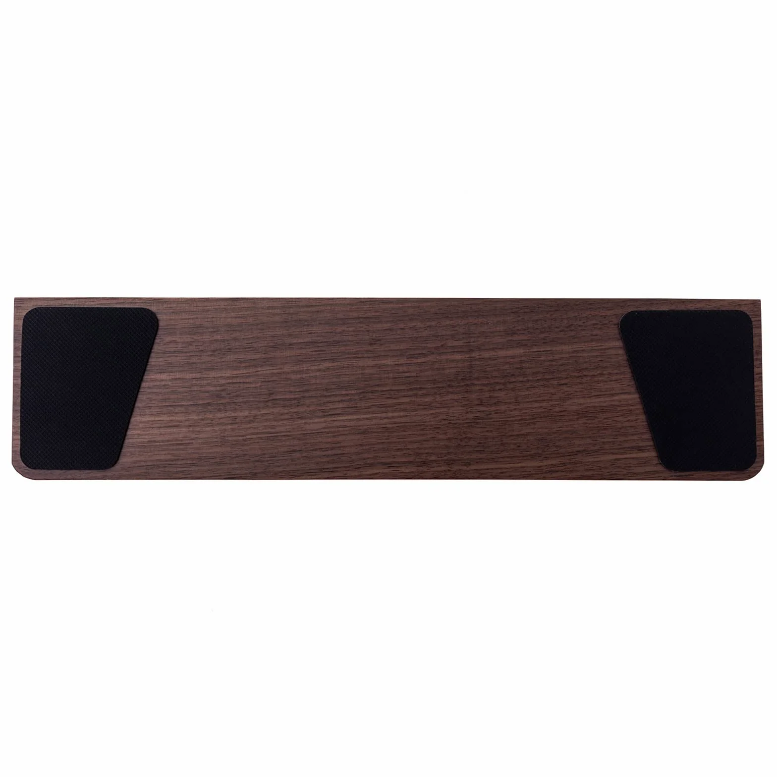 GamaKay - Poggiapolsi in legno, 30 cm, compatto, poggiapolsi in legno di noce | Palmo ergonomico antiscivolo per digitare e suonare comodamente per tastiera meccanica a 60 61 63 64 tasti (per il 60%)