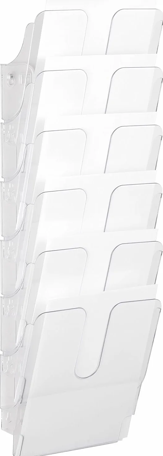 DURABLE Flexiplus 6 A4 espositore da parete verticale trasparente