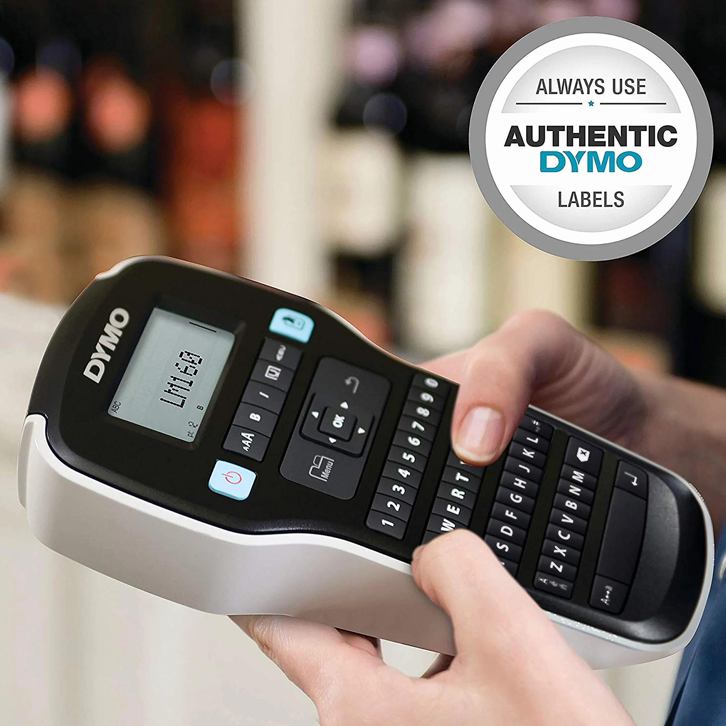 DYMO LabelManager 160 Etichettatrice portatile tastiera QWERTZ etichette D1 6 9 12 mm