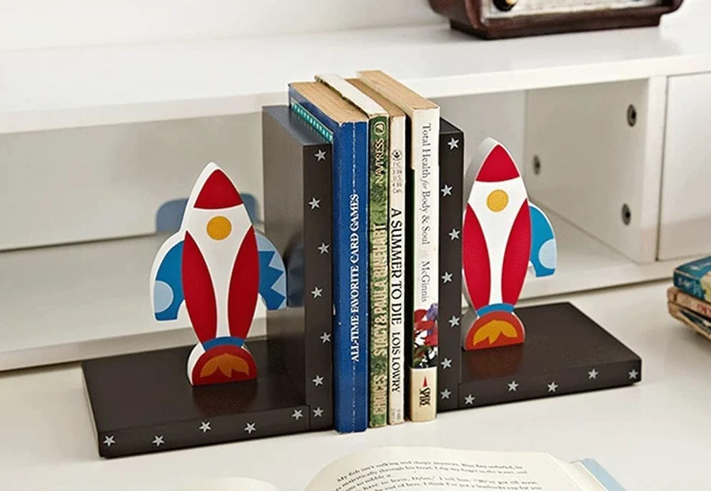 Reggi Libri, Fermalibri Fermalibri carini della personalità alla moda Regali creativi per l'arte e la pratica decorazione camera da letto casa Ufficio Casa Scrivania