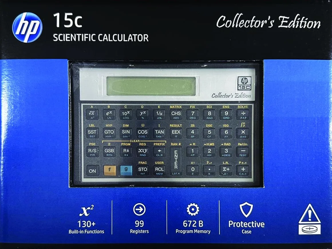HP 15C Scientific Calculator - Collector's Edition