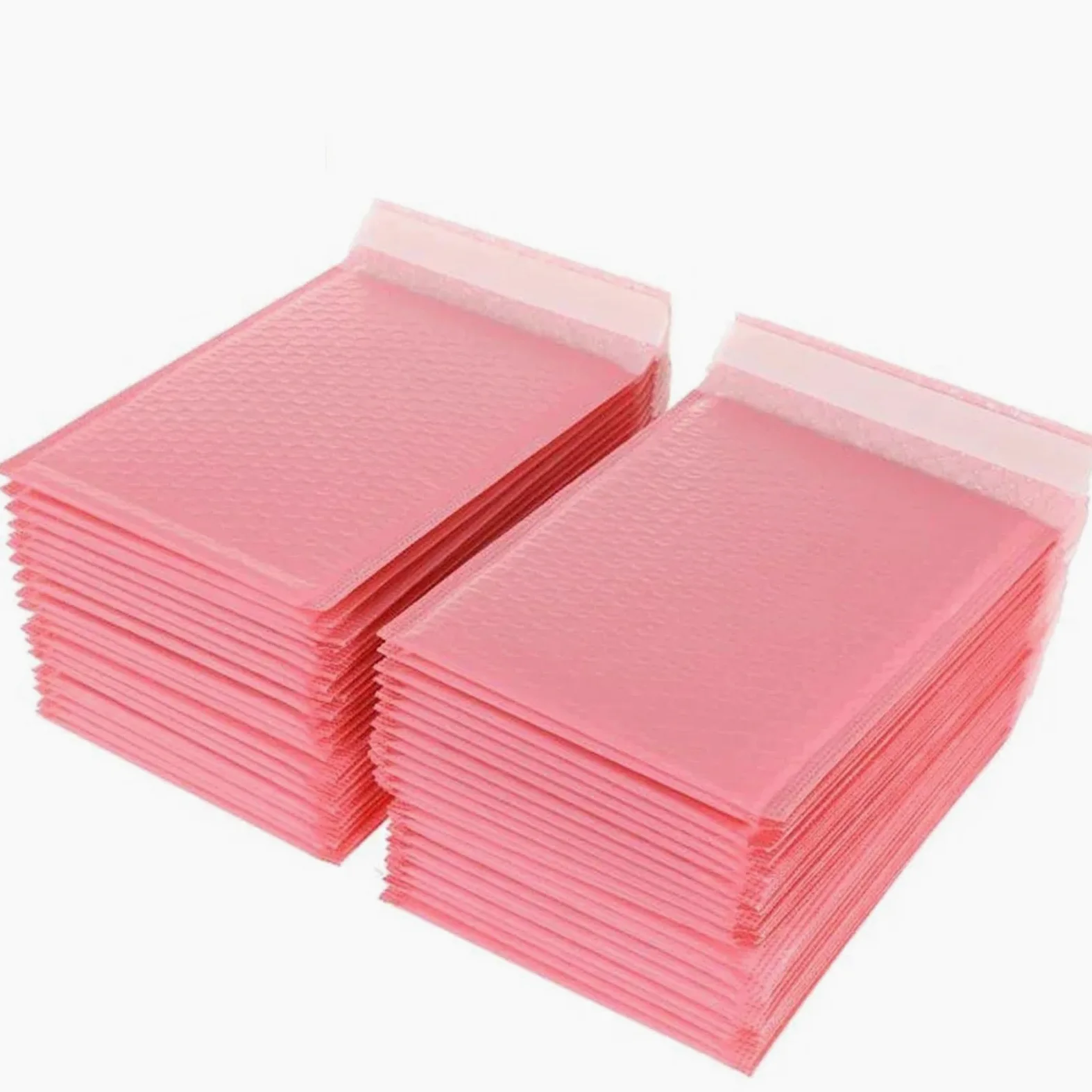 100 pz Bubble Mailer Rosa Poly Buste imbottite con sigillo automatico for libri Rivista Foderato Self Seal per Imballaggio(Blue,13 * 18cm)