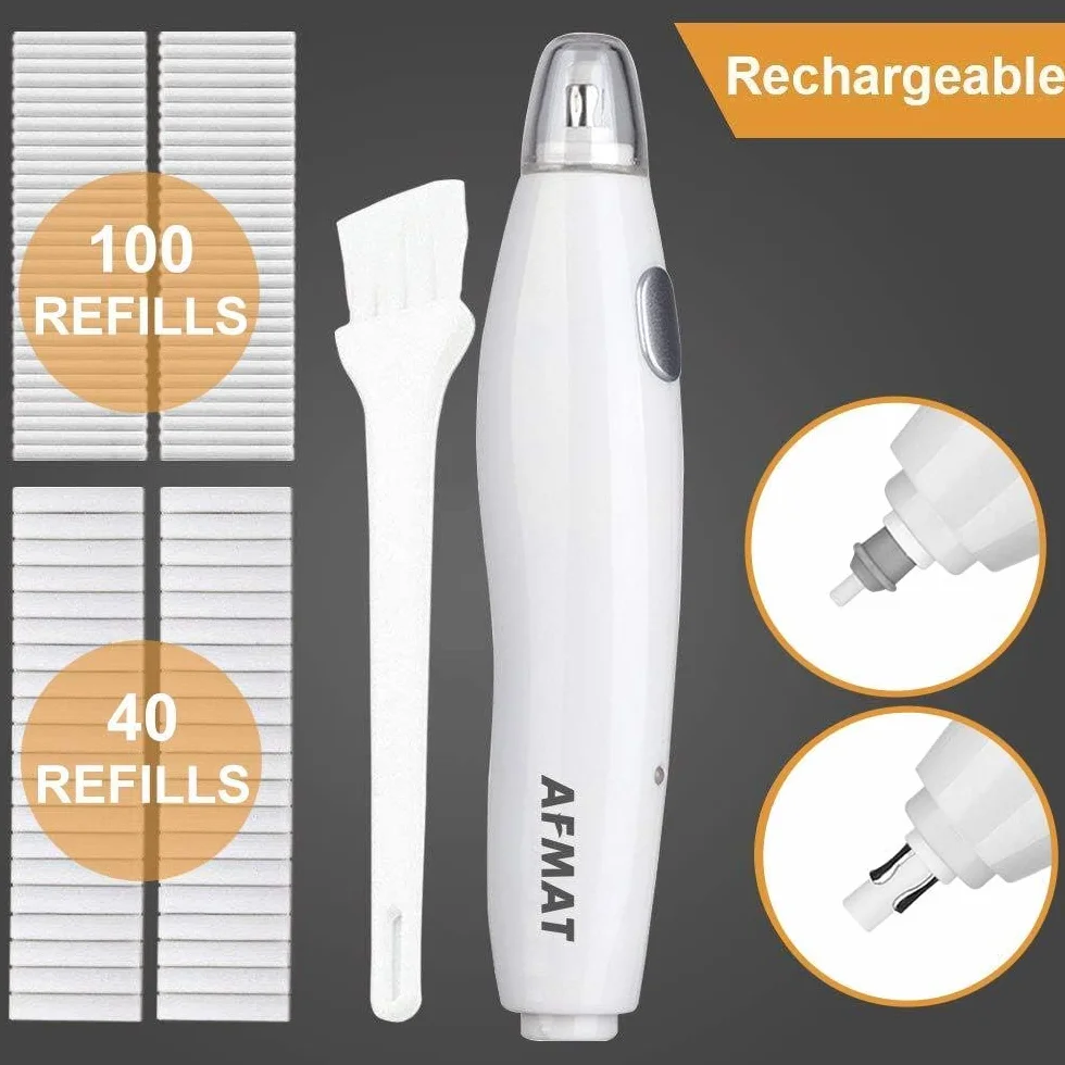 AFMAT Gomma Elettrica Ricaricabile per Artisti 140 Ricariche 2 Misure EE03