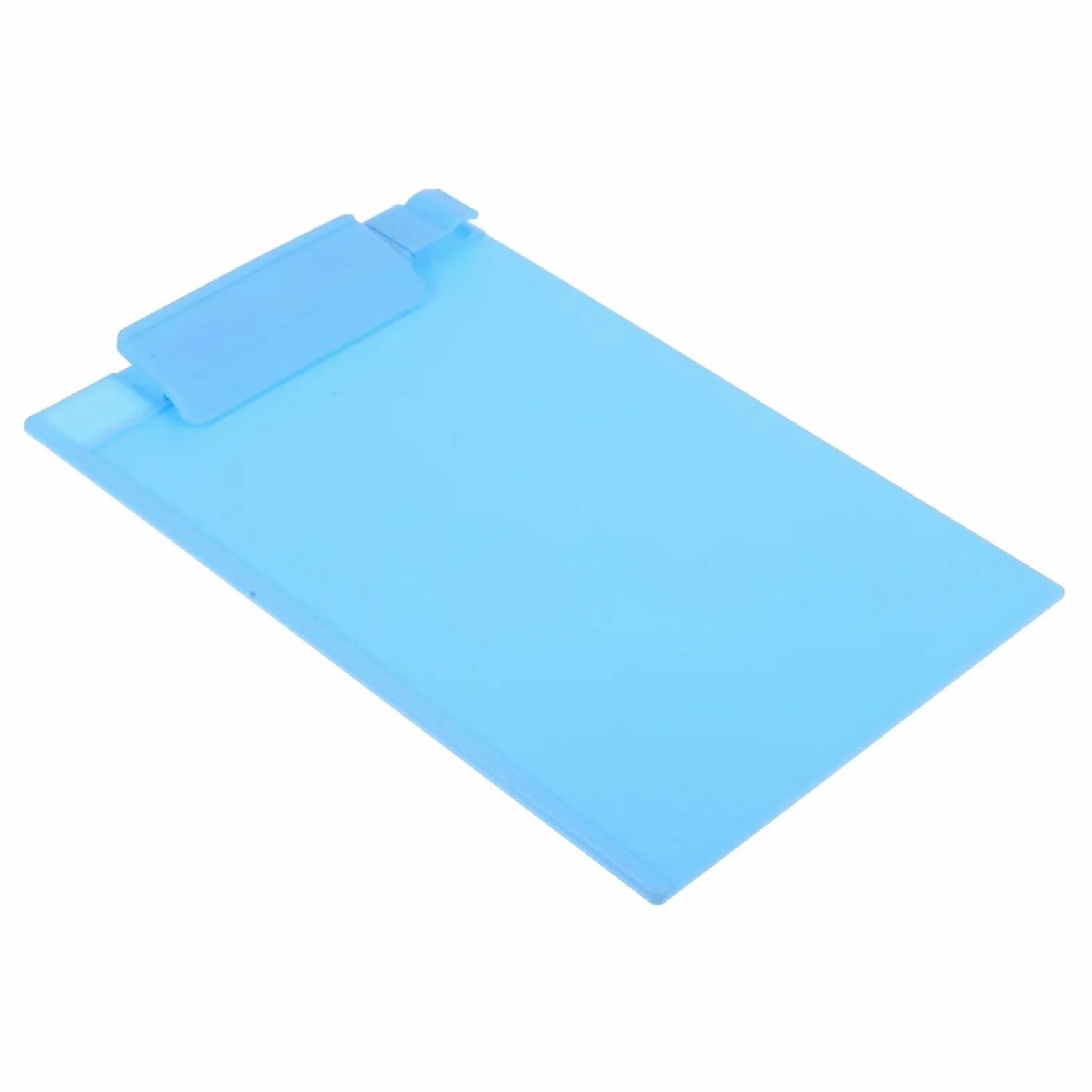 Portablocchi Cartelle for appunti in plastica A5 con clip for profilo, portacarte, for aule scolastiche e ufficio(Grey)