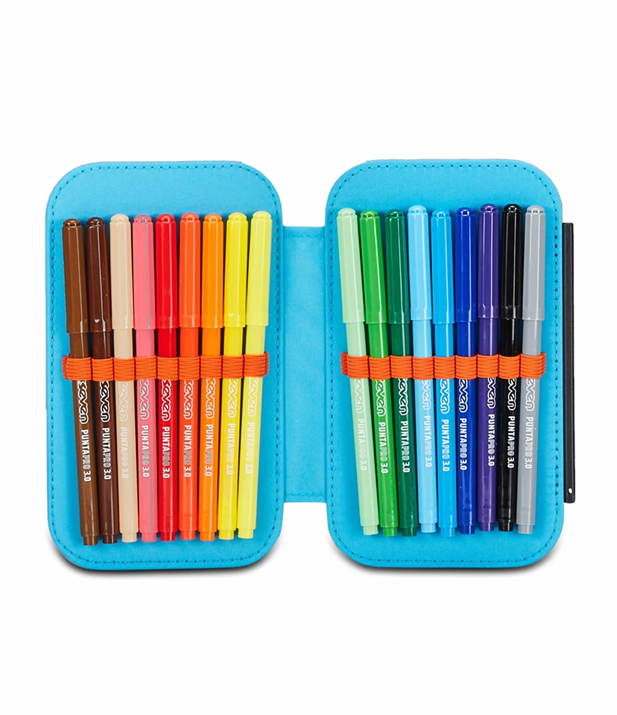 SJ GANG STYLE JAM GANG Astuccio Scuola Speed Case, Blu, Portapenne Mono Scomparto Con Plance Amovibili e Penne, Matite, Colori, Accessori Zaino, Elementari, Medie, Bambino
