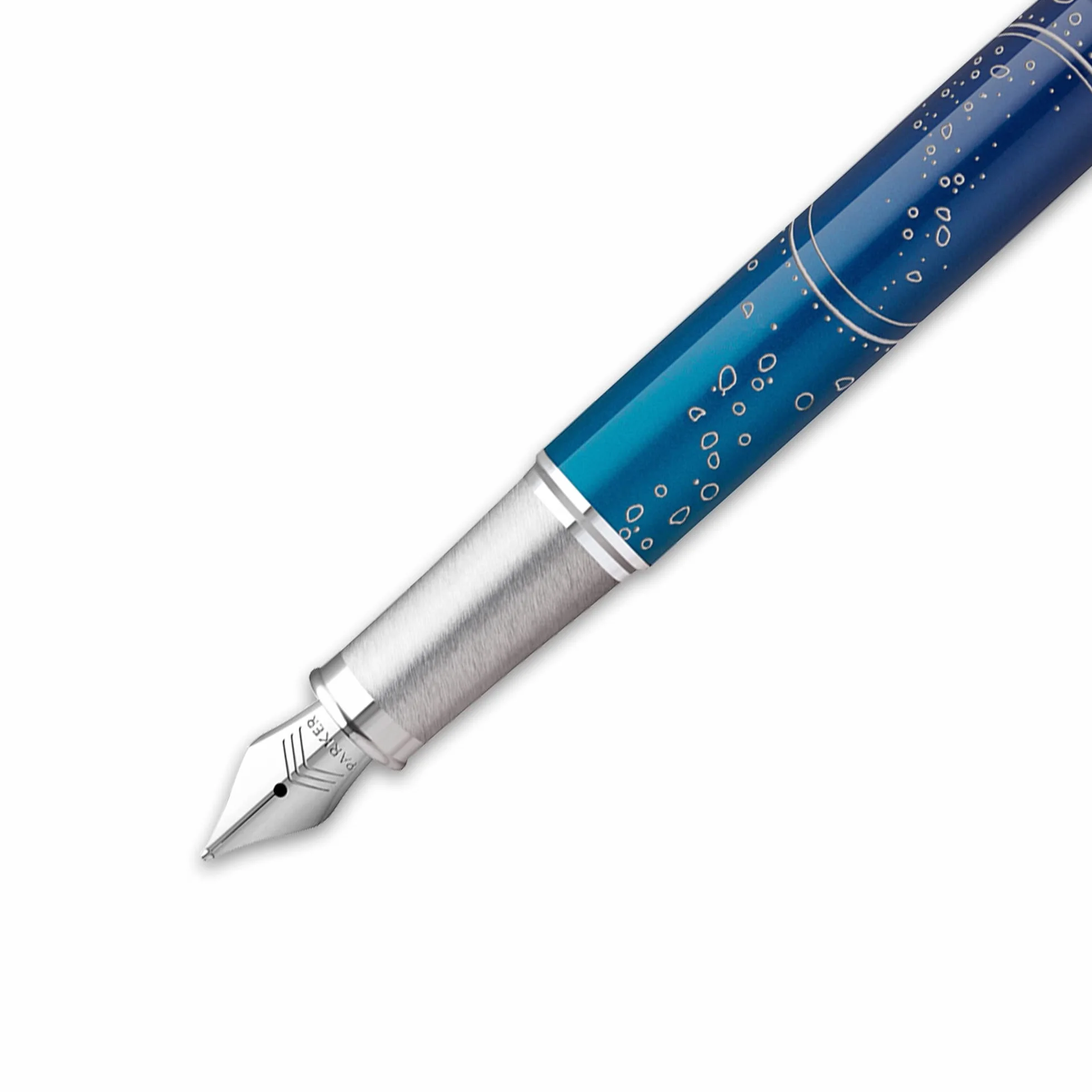 Parker Penna stilografica IM Premium Special Edition Submerge punta fine inchiostro nero custodia blu 1 unità