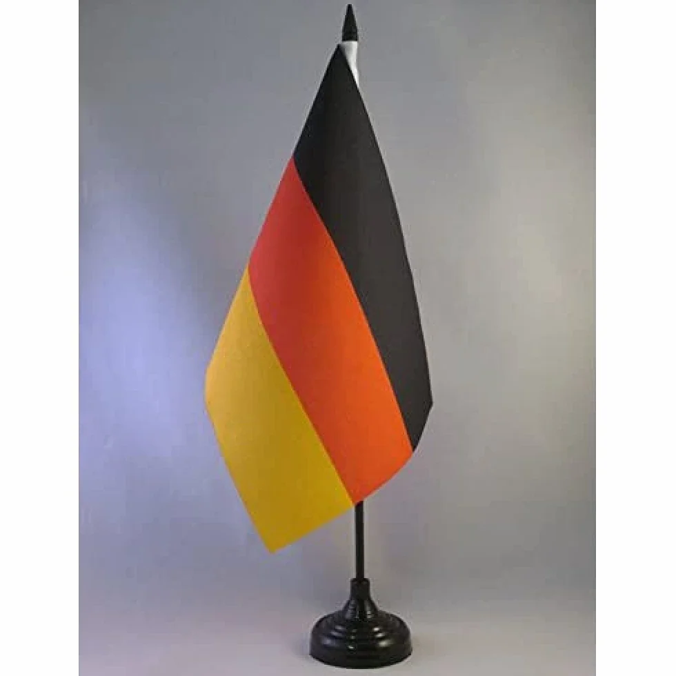 AZ FLAG Bandiera Da Tavolo Germania 22x15cm - Bandierina Tedesca