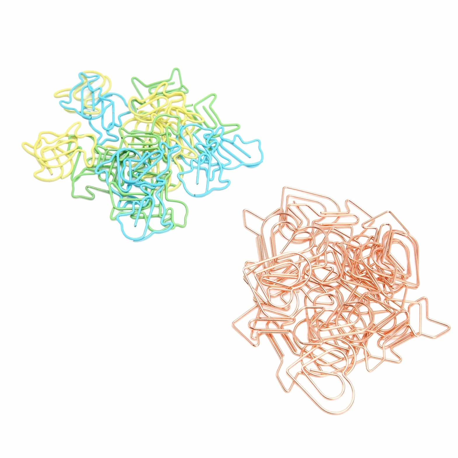 Graffette Piccole e Carine, Pratiche e Affidabili per L'organizzazione dei Documenti d'ufficio. Scatola da 32 Pezzi