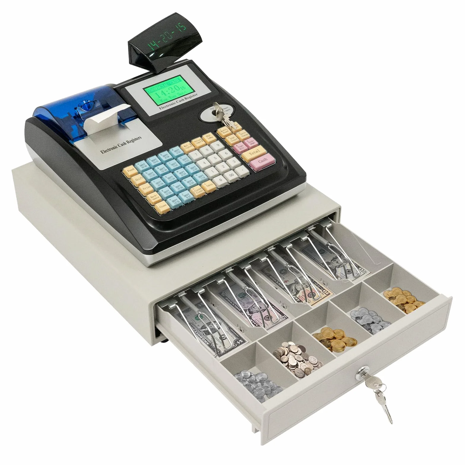 Sistema di cassa,Registratori di cassa elettronici, registratori di cassa, terminali auto supermercato, annunci clienti LED, sistemi POS per la vendita al dettaglio