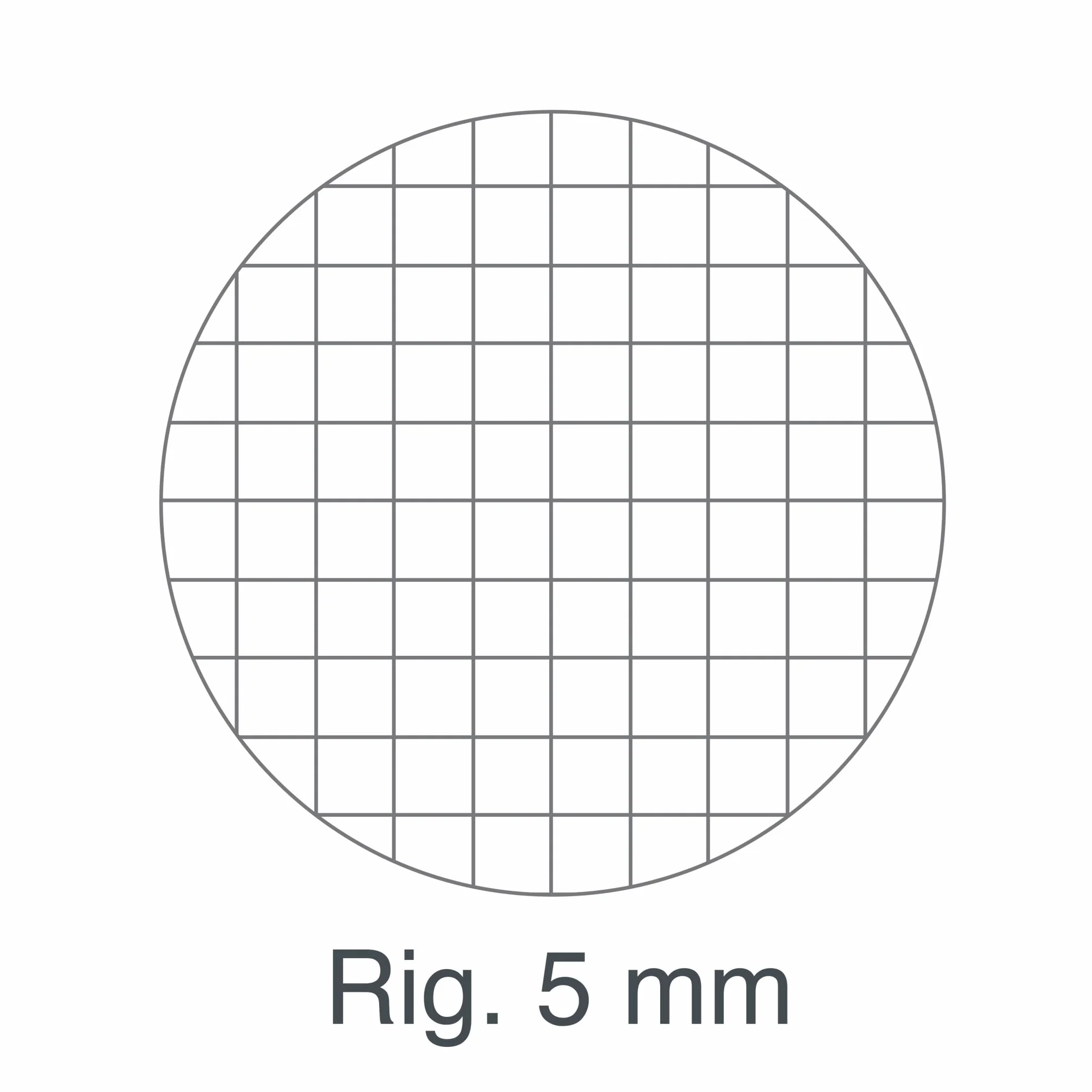BM BeMore Ricambi Bandup A4 Con Banda Rinforzata Rigatura 5Mm Quadretti Con Margini 40 Fogli Carta 90G/Mq