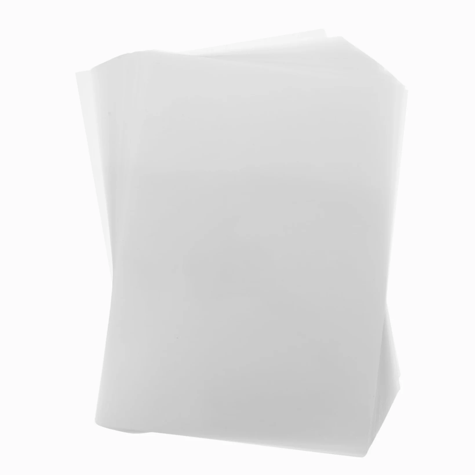 SECFOU 100 Pezzi Laminazione Termica in Pet Ed Eva Pellicole Protettive Impermeabili e Resistenti Adatte Per Foto Carte D'identità Documenti e Badge Di Lavoro